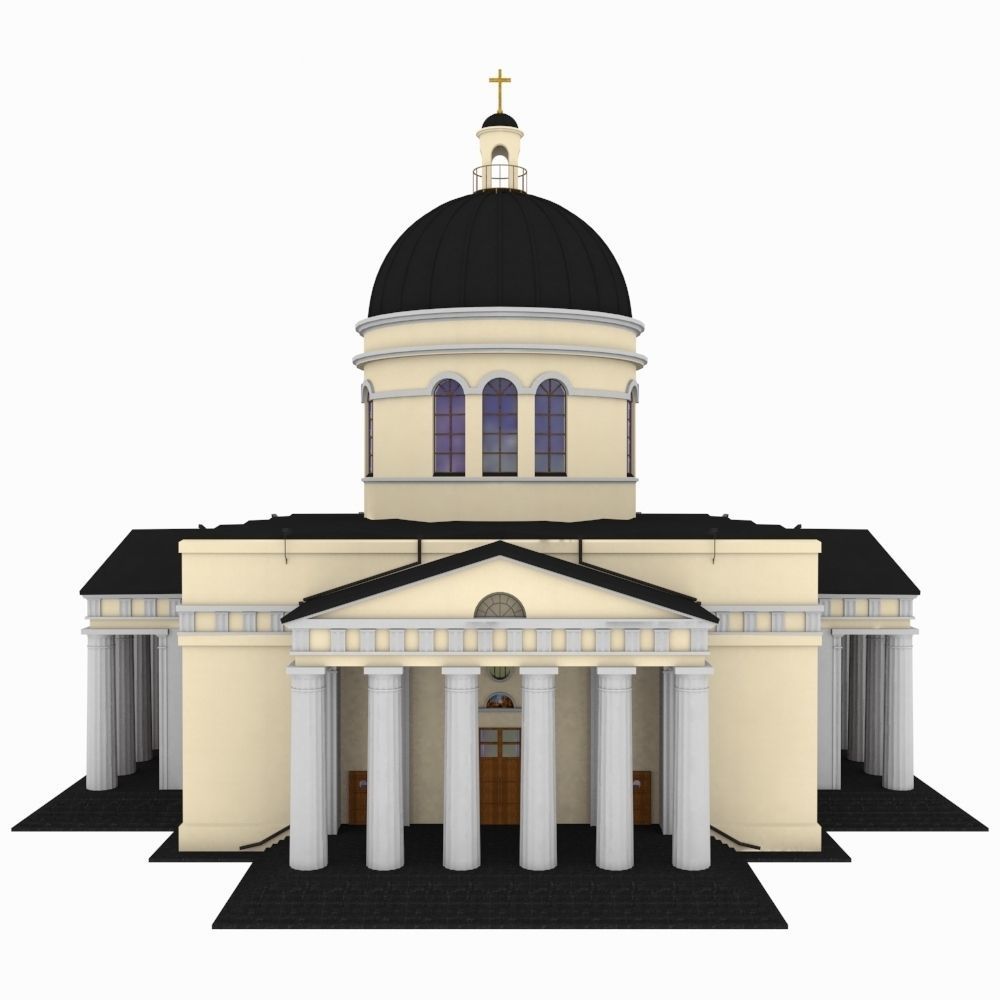 Nativity Cathedral 3D model_3