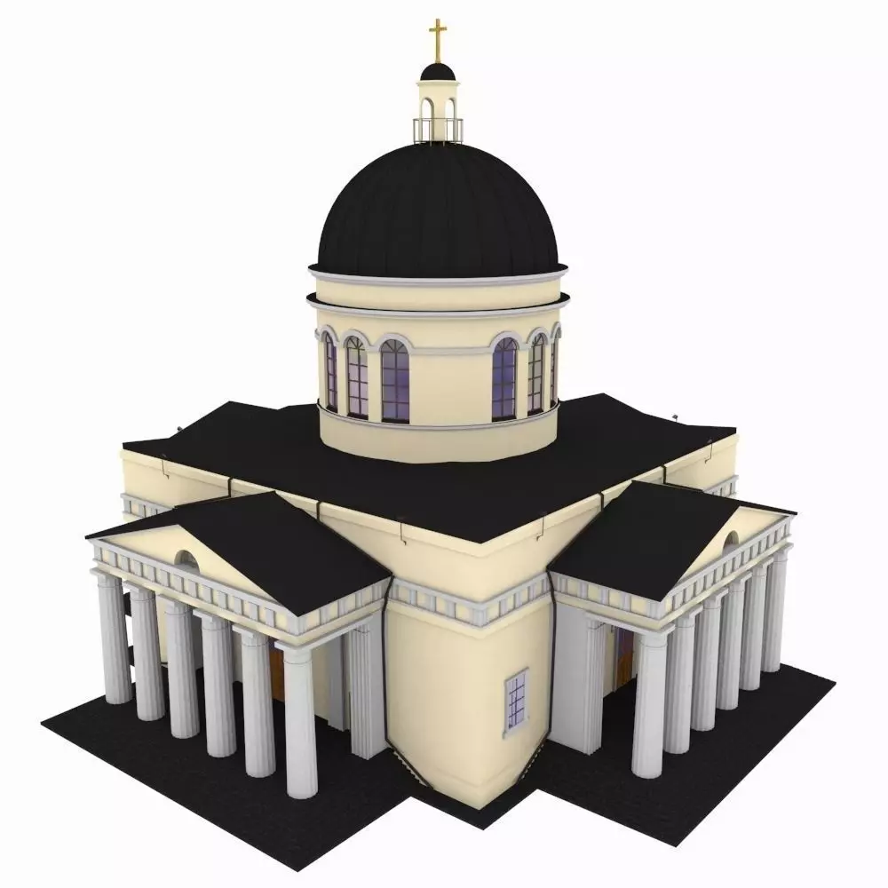Nativity Cathedral 3D model_0
