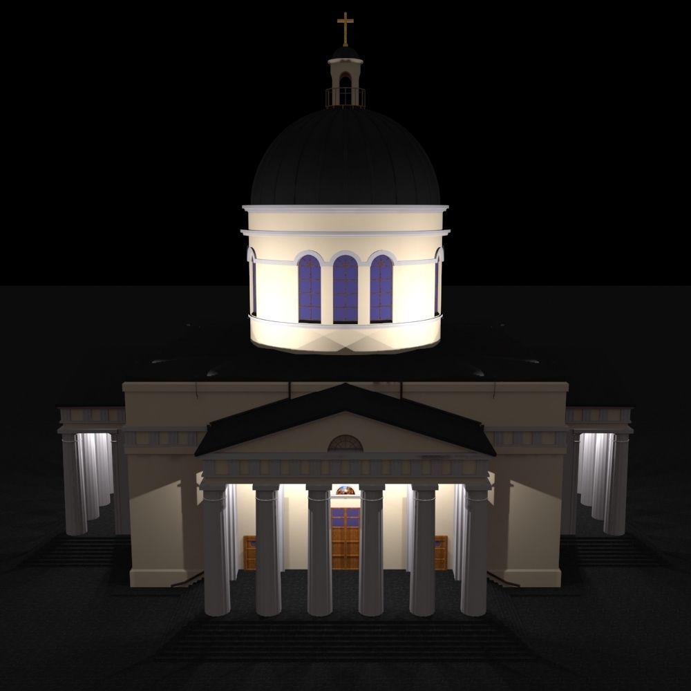 Nativity Cathedral 3D model_2