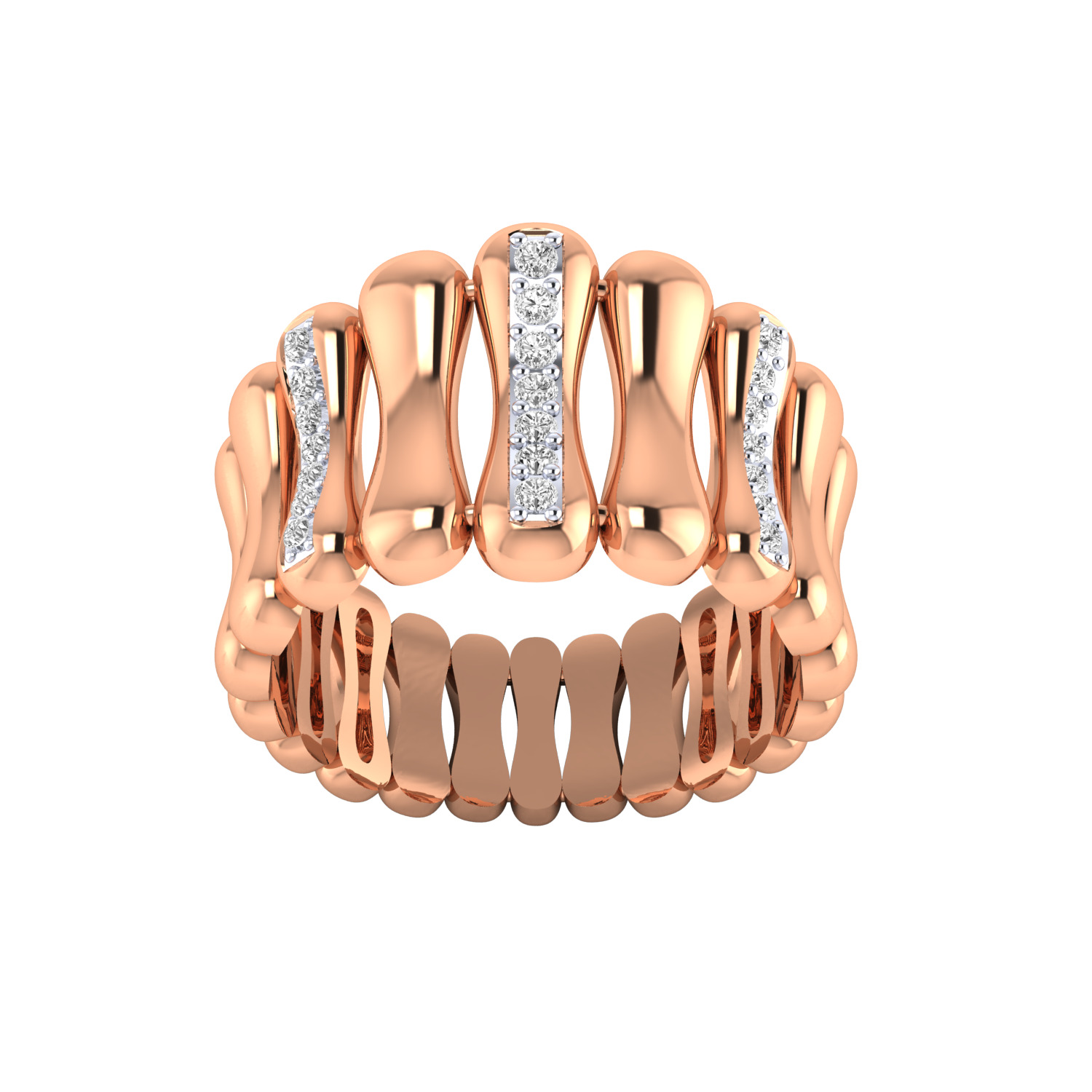 Women Ring Render 3dm STL MTL SLC JCD OBJ FBX Details 3D print model_9