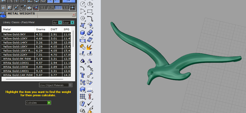 BIRD PENDANT 3D print model 3D print model_7