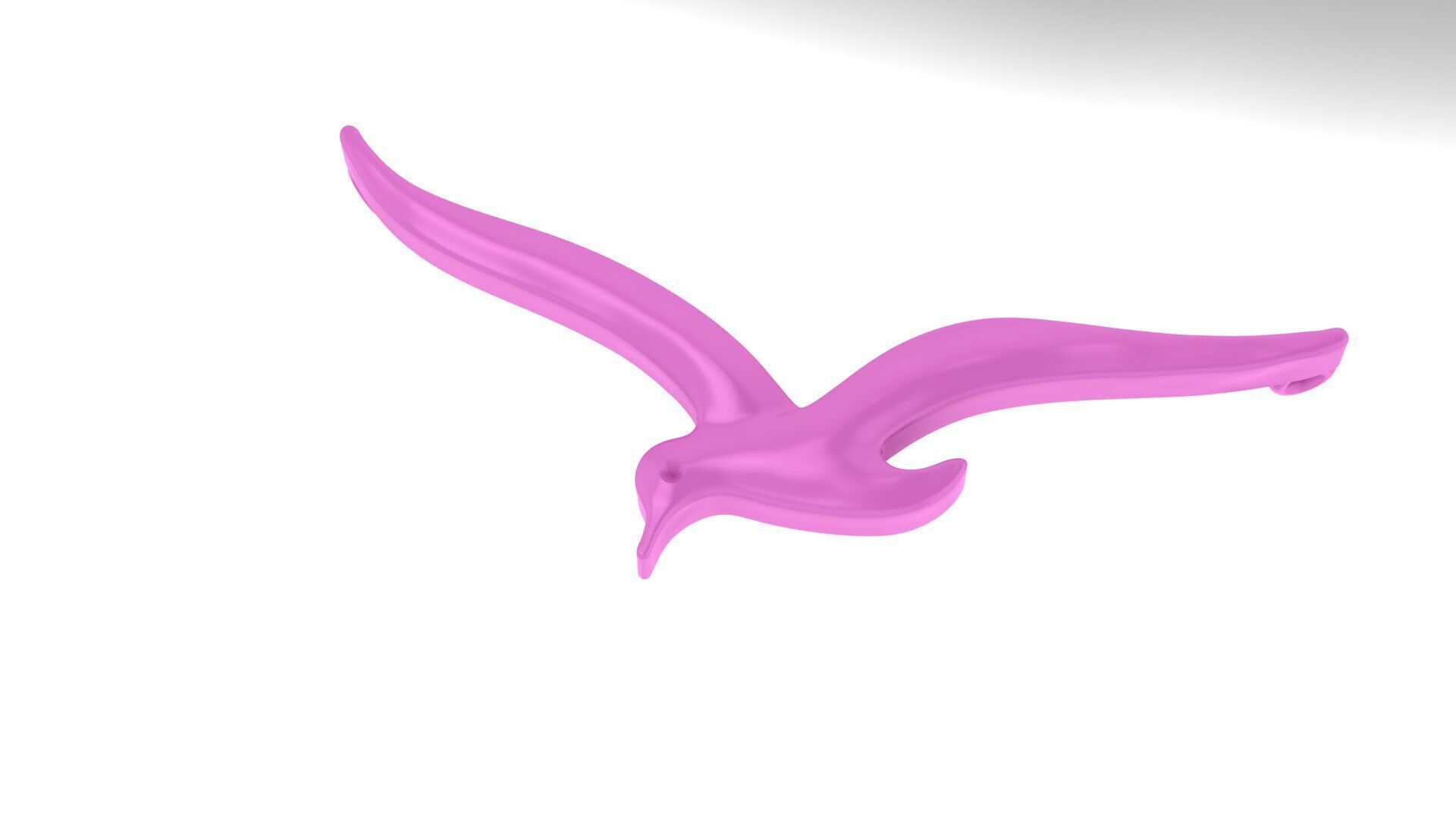 BIRD PENDANT 3D print model 3D print model_5