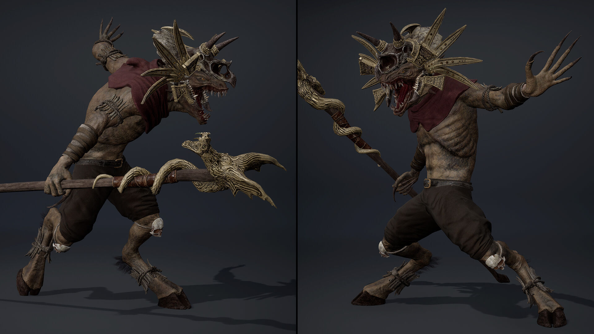 Mist Mage Arm2 Low-poly 3D model_5