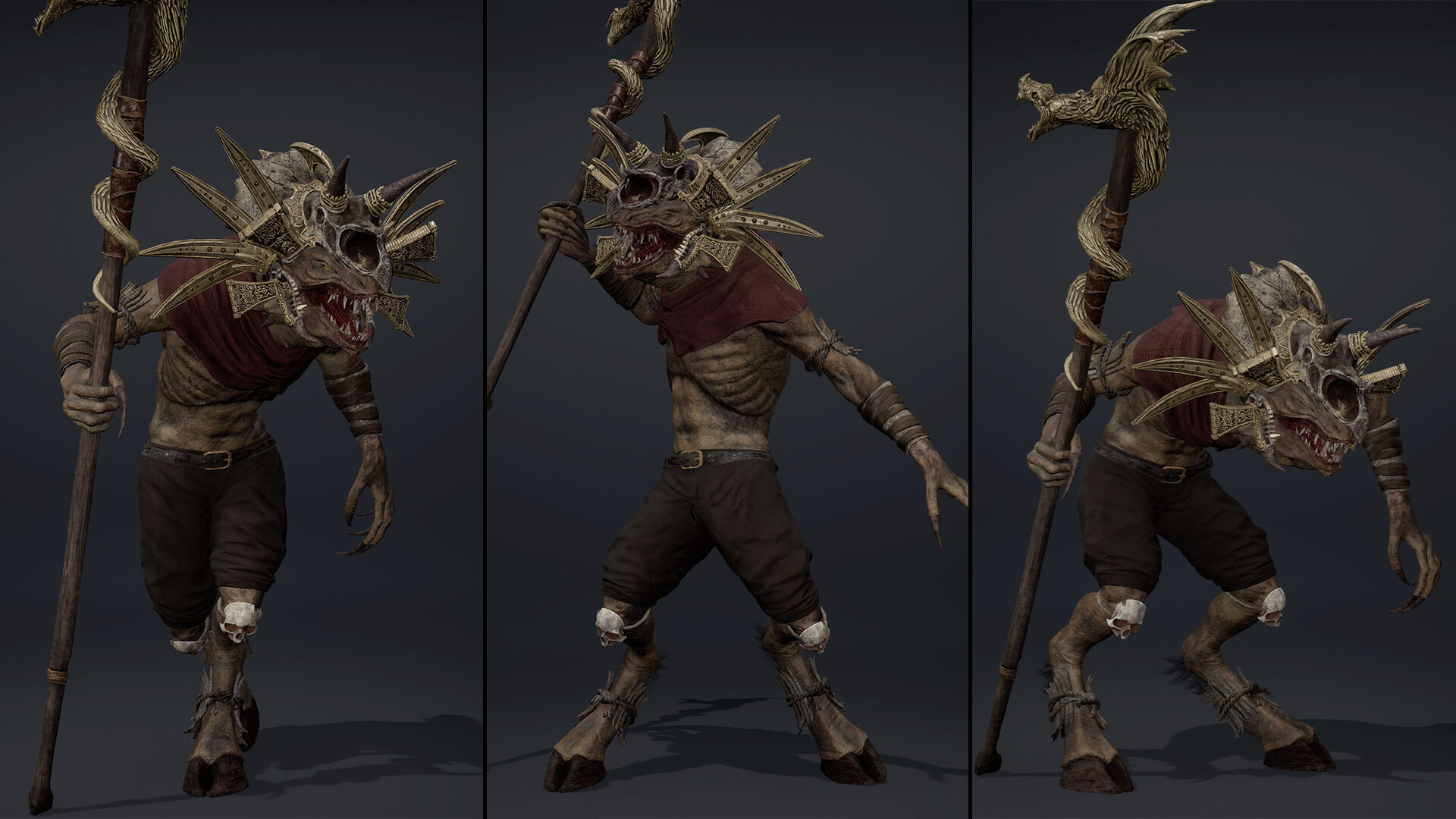 Mist Mage Arm2 Low-poly 3D model_12