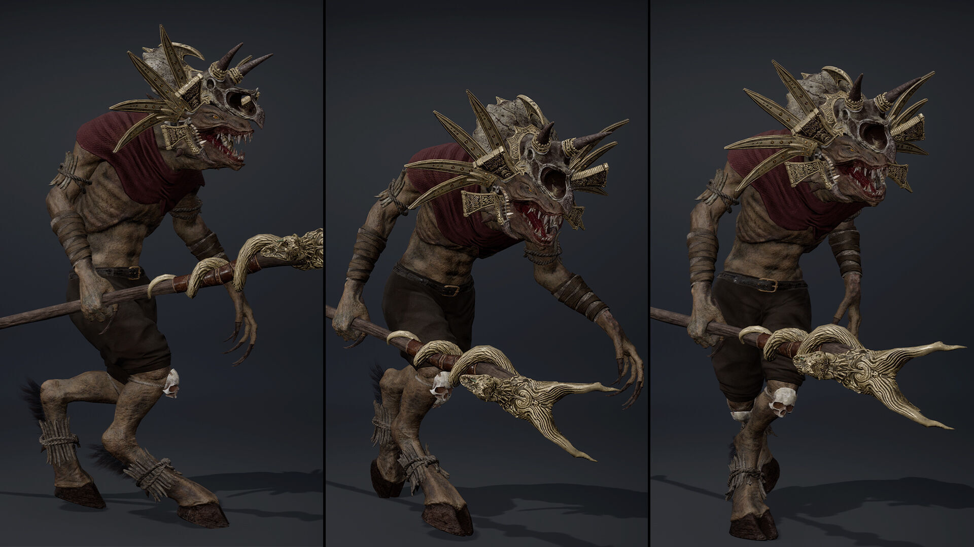 Mist Mage Arm2 Low-poly 3D model_14