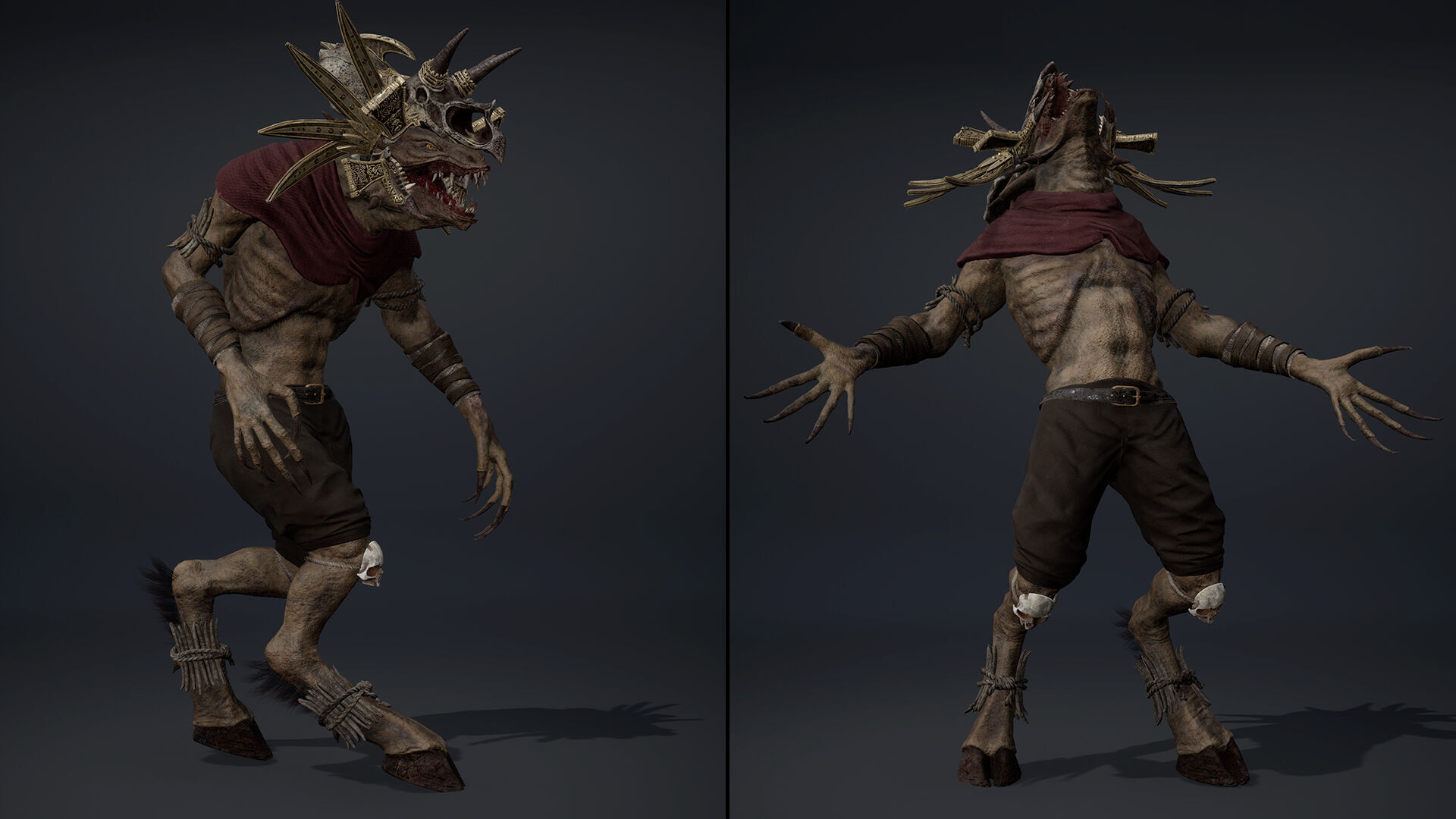 Mist Mage Arm2 Low-poly 3D model_8