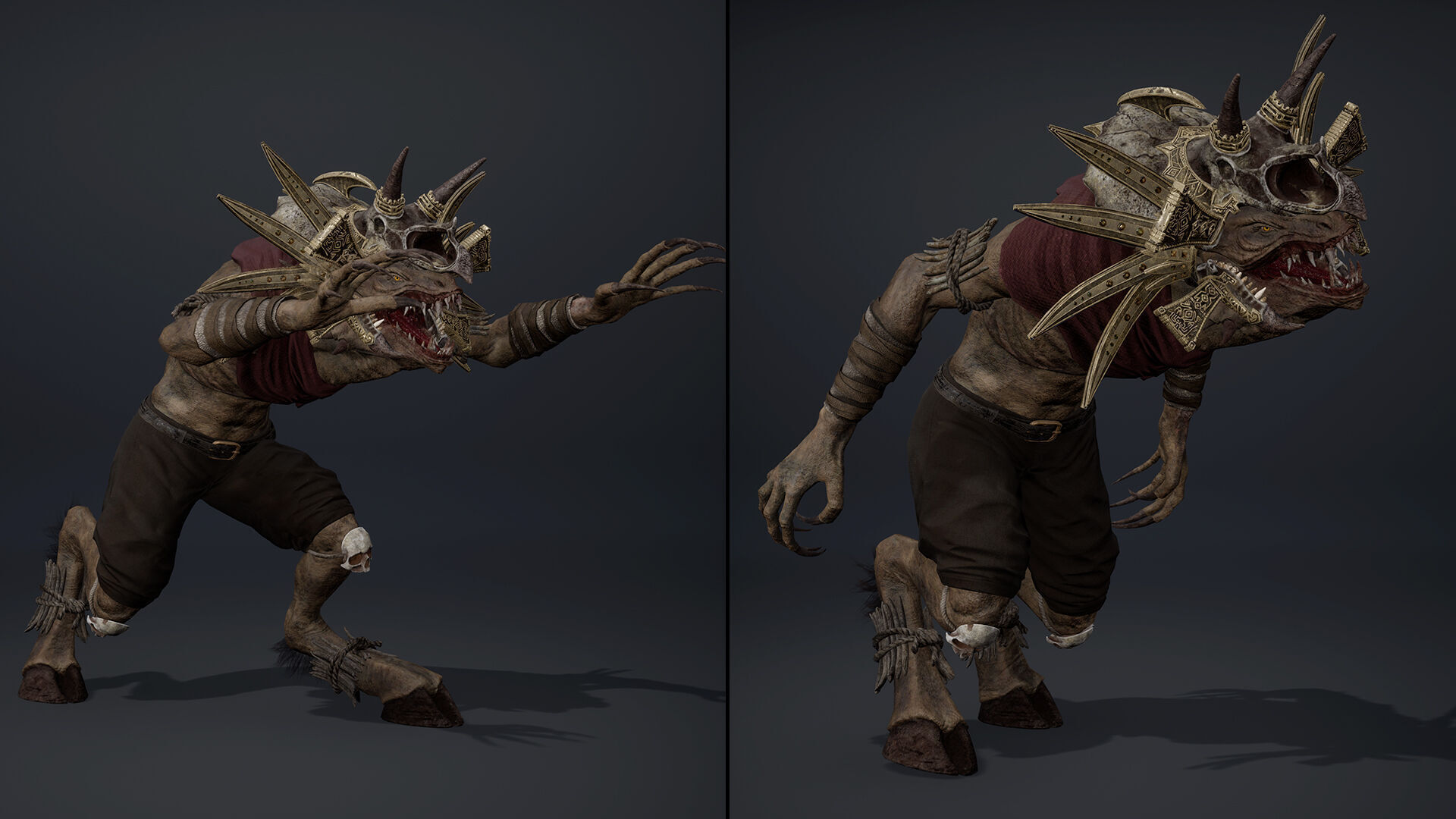 Mist Mage Arm2 Low-poly 3D model_17