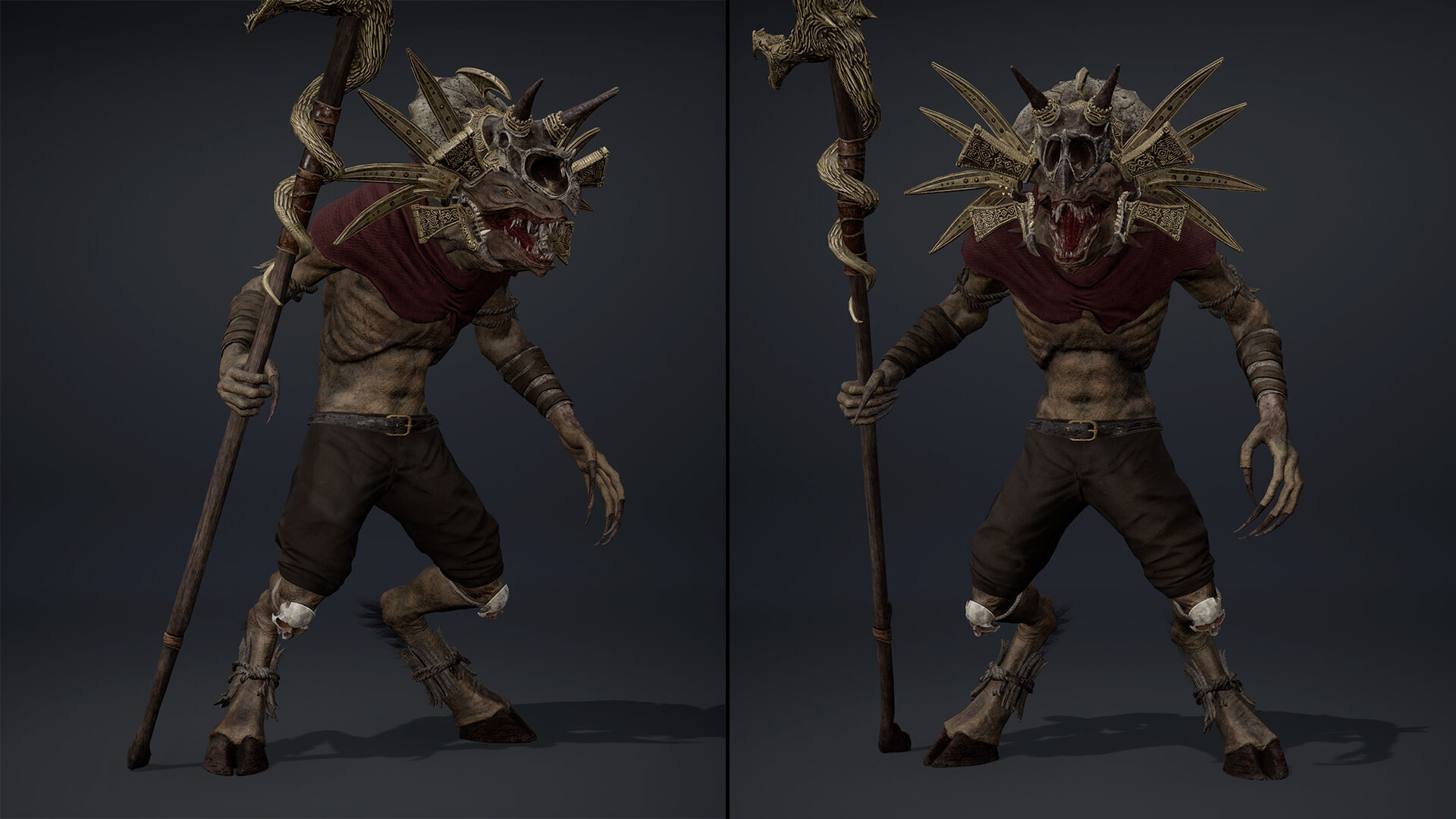 Mist Mage Arm2 Low-poly 3D model_22