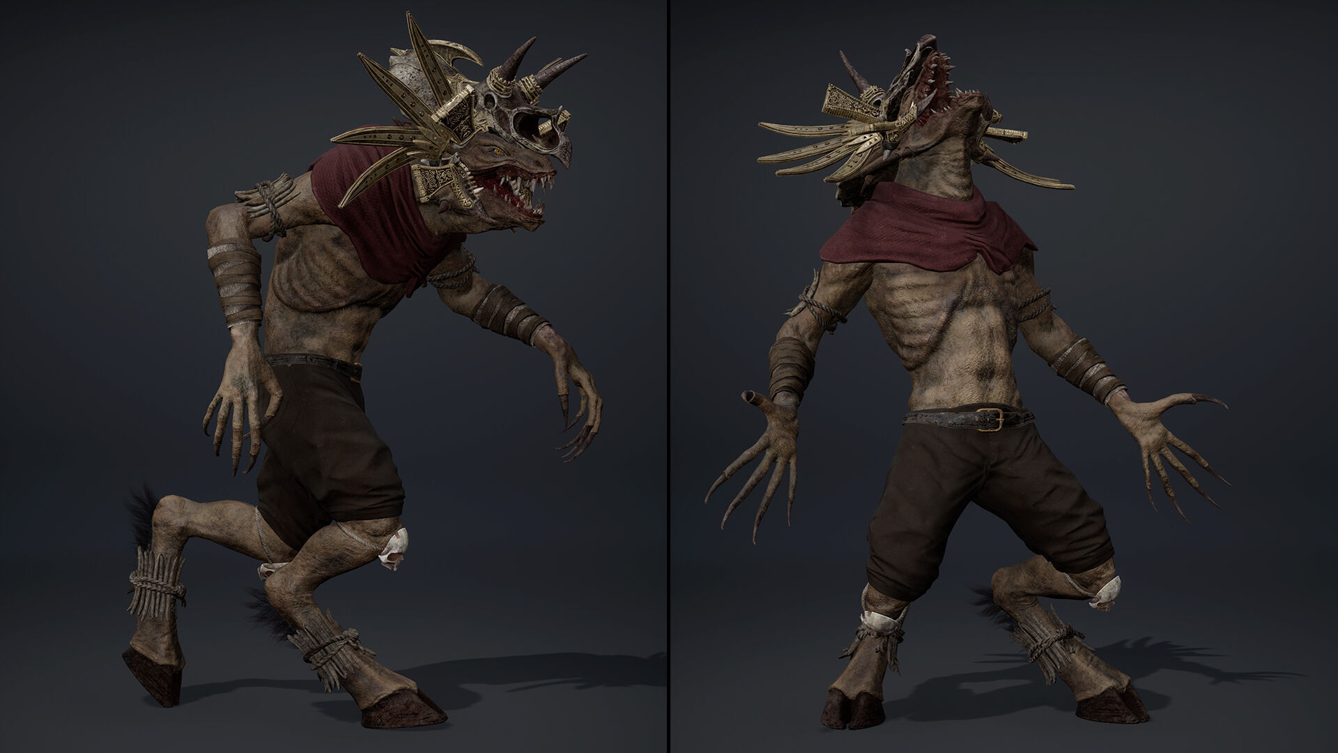 Mist Mage Arm2 Low-poly 3D model_23