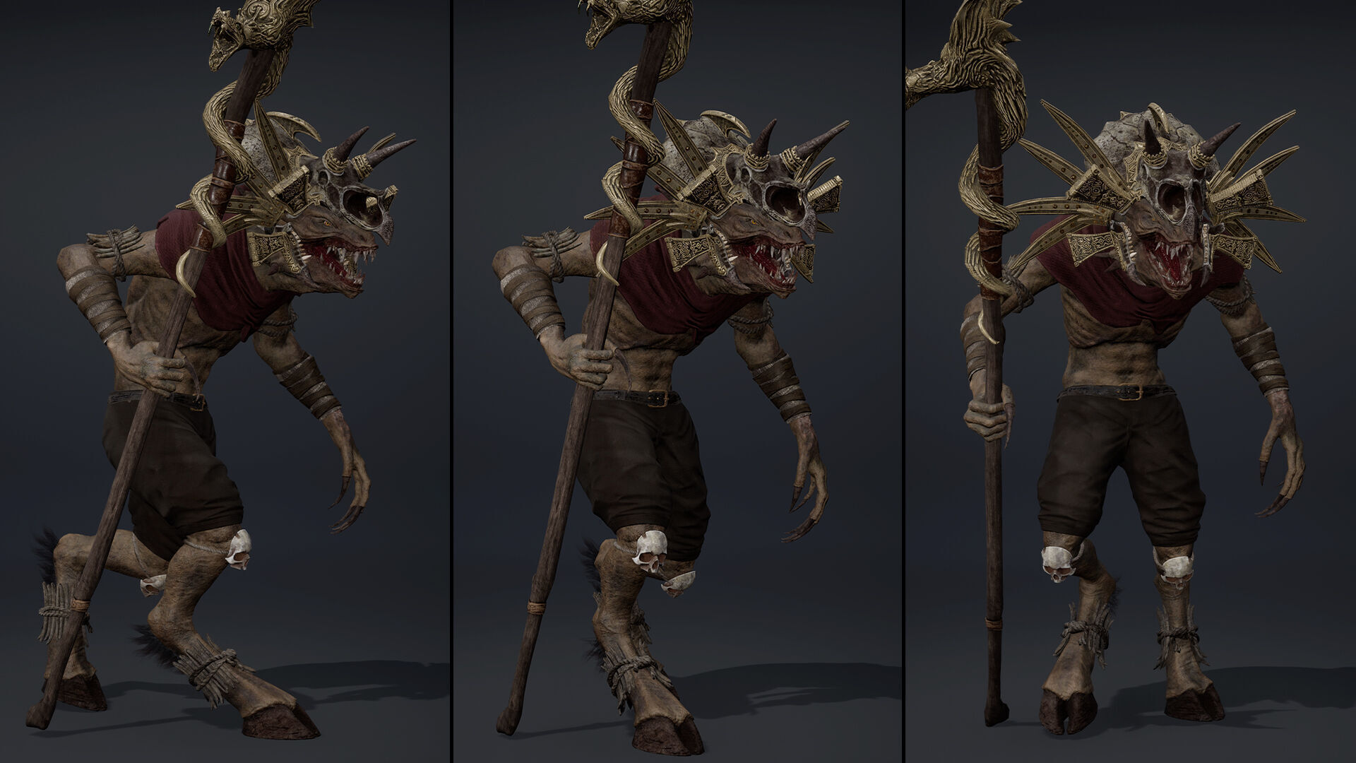 Mist Mage Arm2 Low-poly 3D model_13