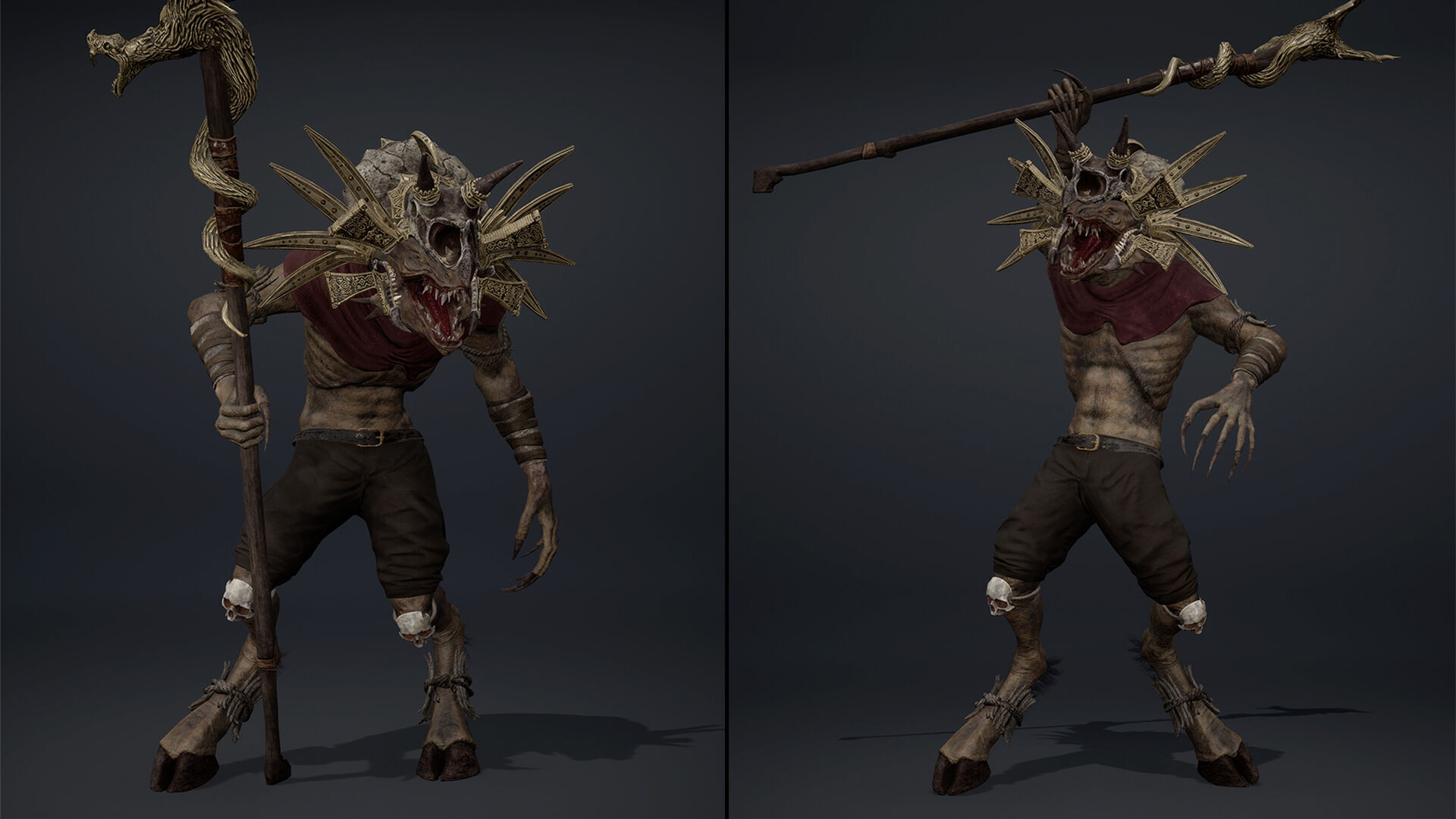 Mist Mage Arm2 Low-poly 3D model_19