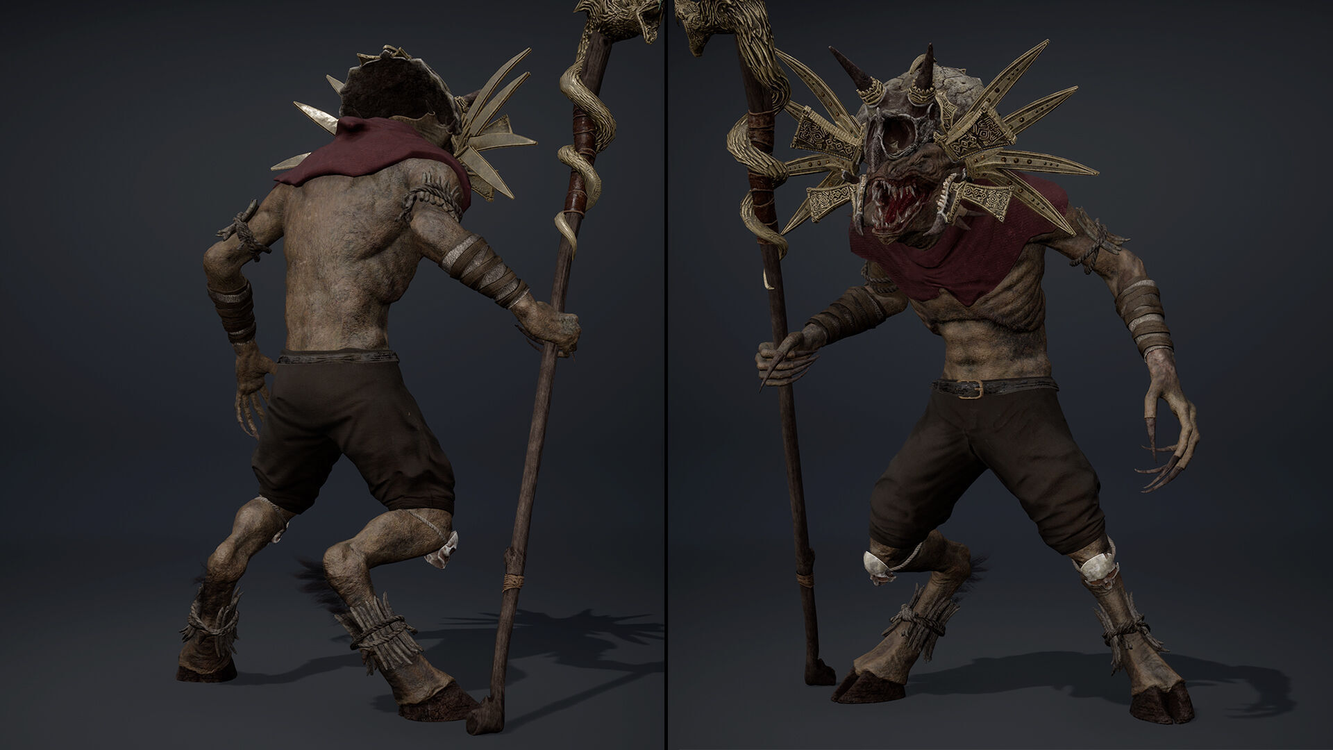 Mist Mage Arm2 Low-poly 3D model_20