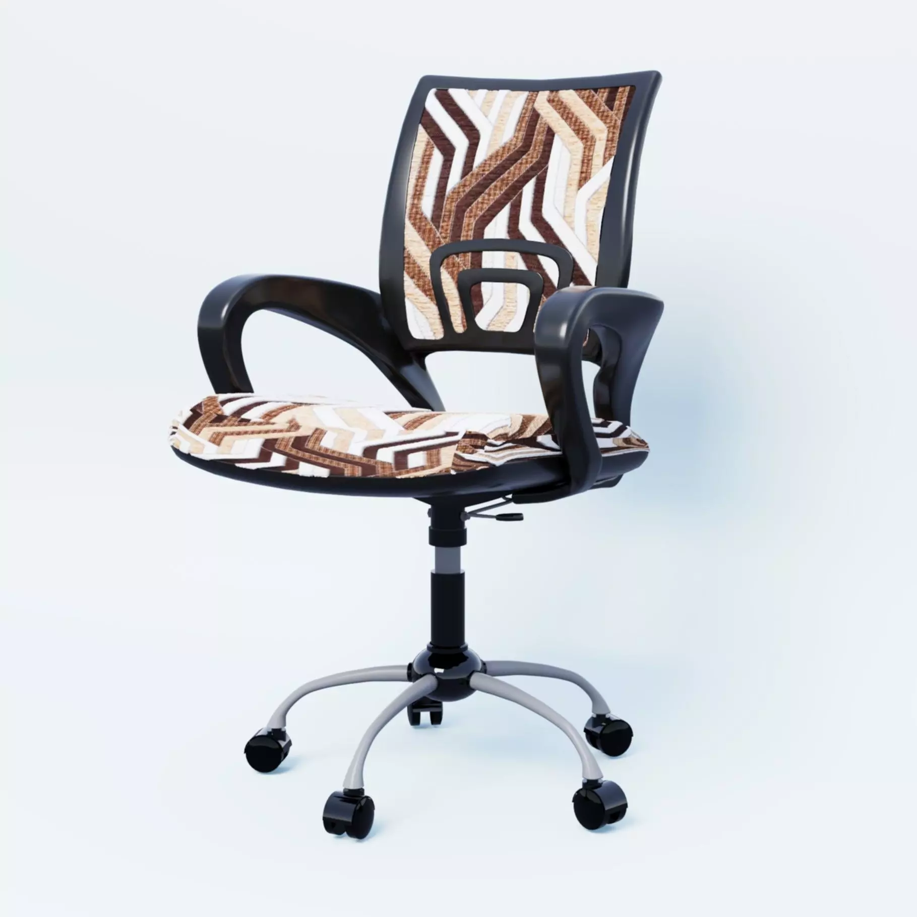 Stylish Office Chair 3D Model Contemporary Design 3D model