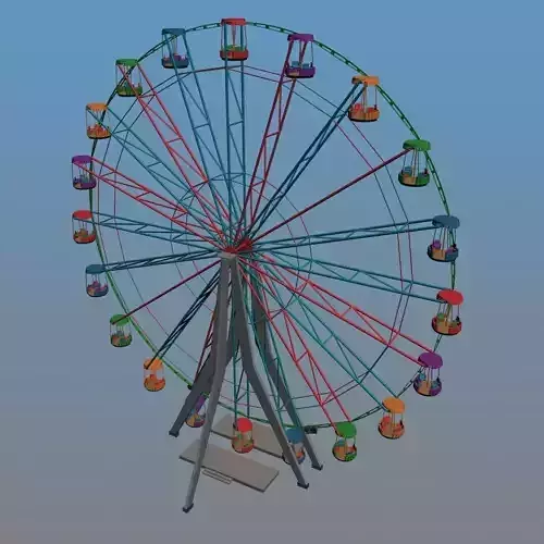 Ferris Wheel 3D model