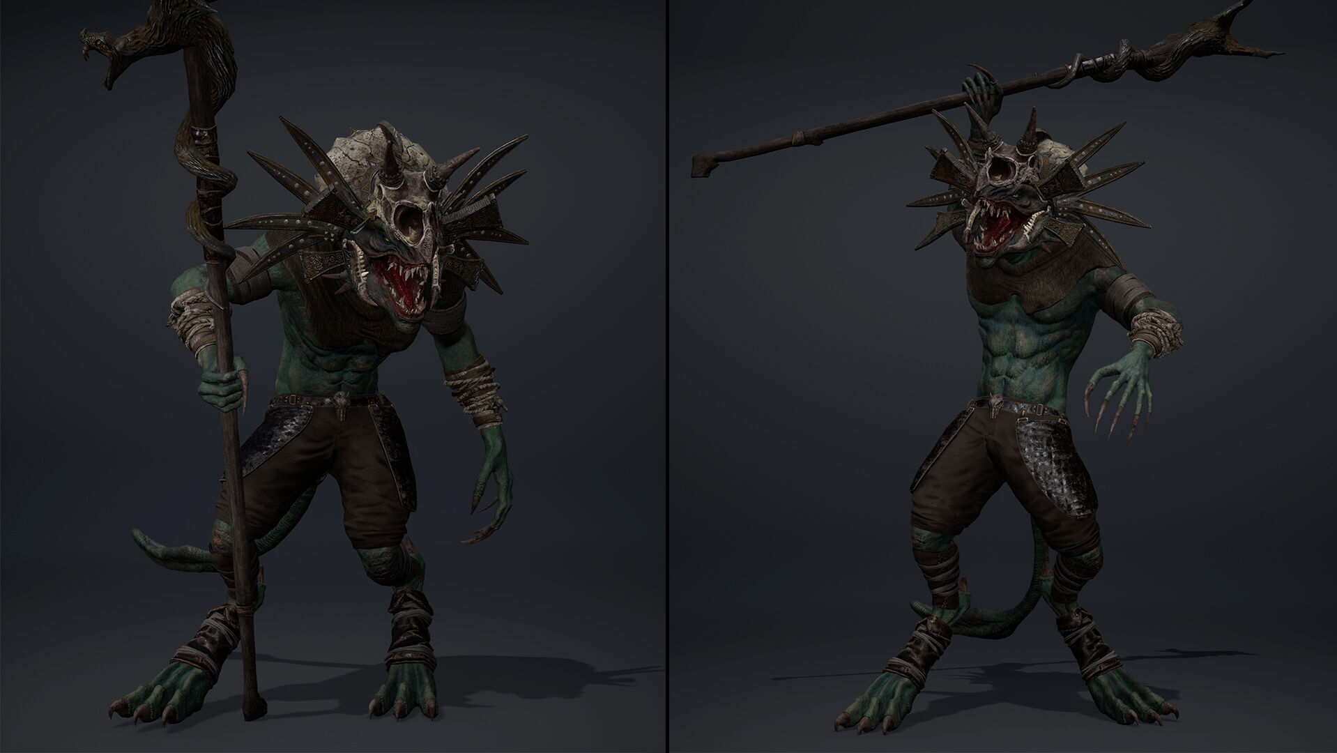 Mist Mage Arm1 Butal Low-poly 3D model_21