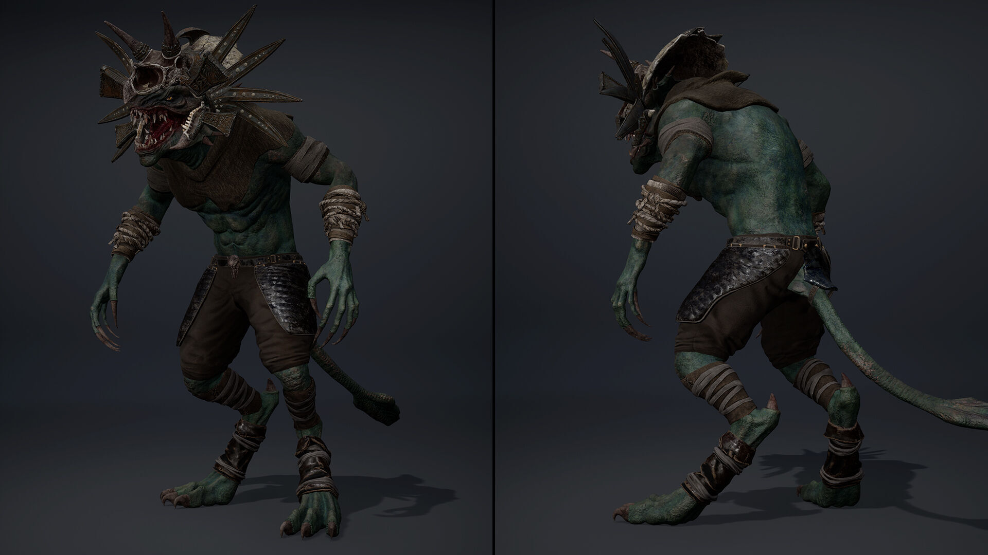 Mist Mage Arm1 Butal Low-poly 3D model_20