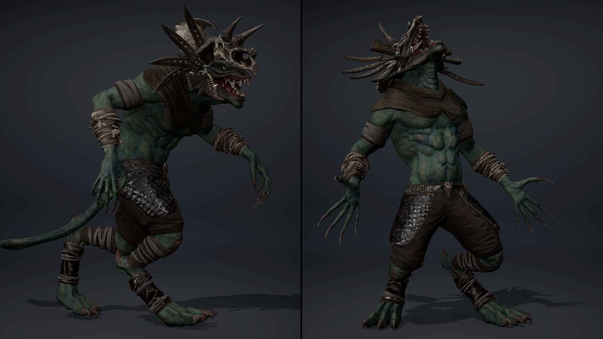 Mist Mage Arm1 Butal Low-poly 3D model_24