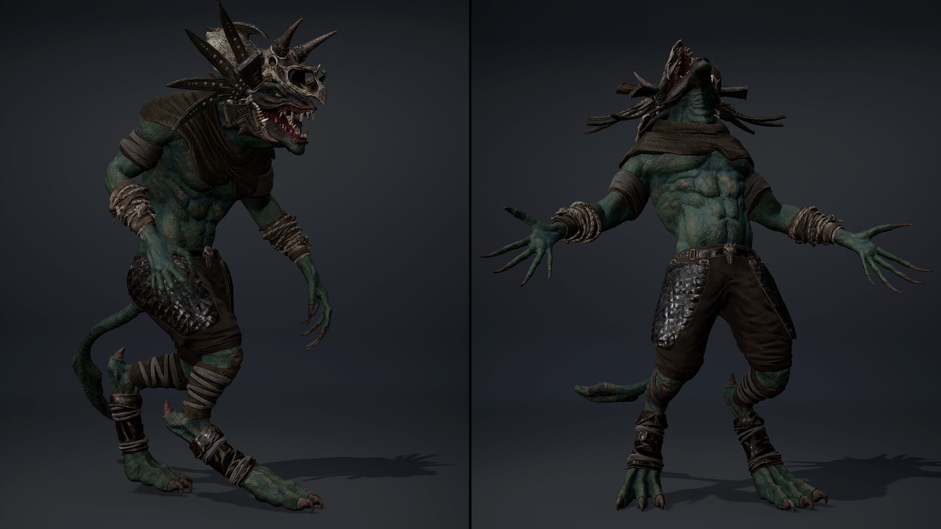 Mist Mage Arm1 Butal Low-poly 3D model_10