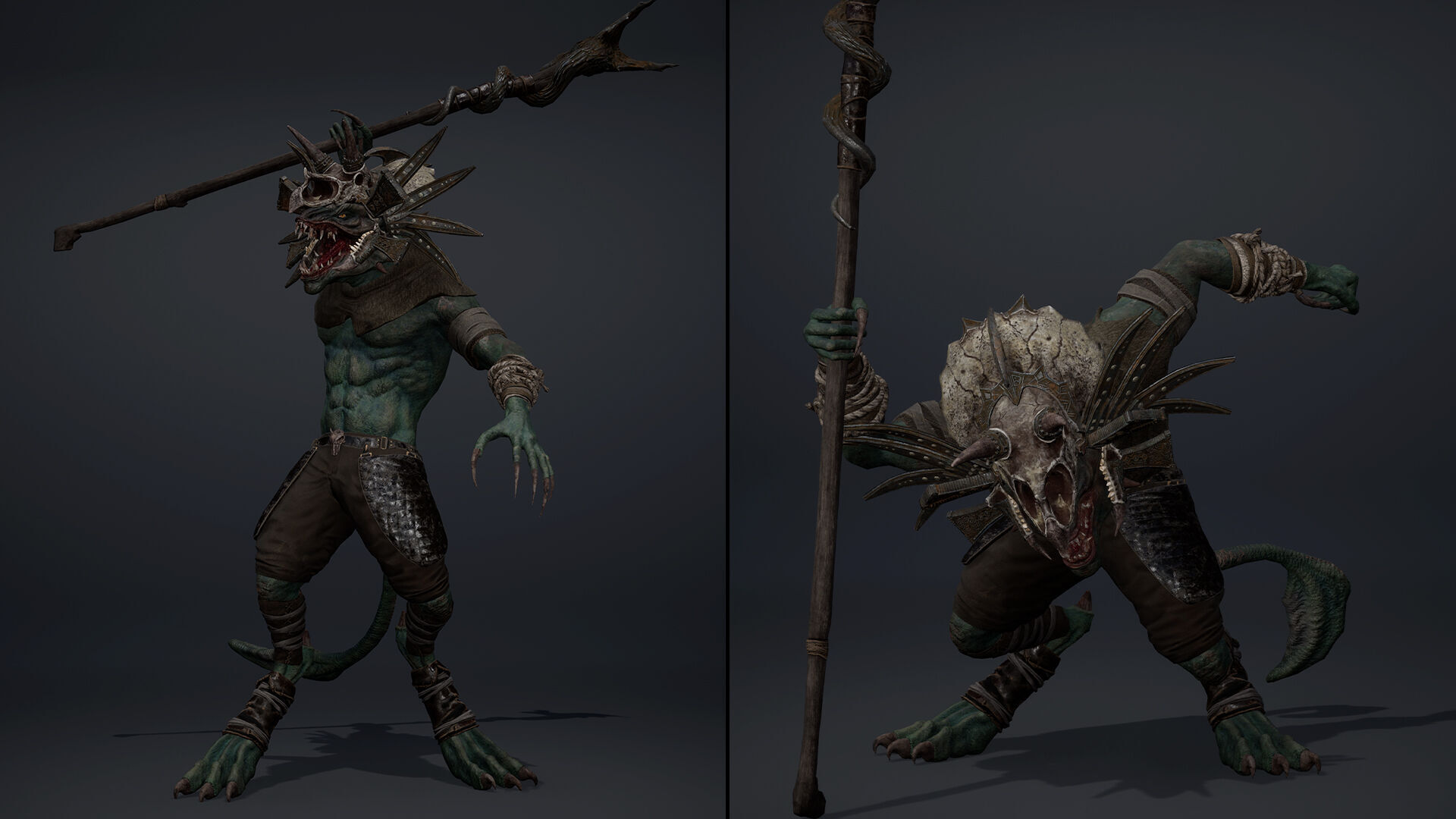 Mist Mage Arm1 Butal Low-poly 3D model_8