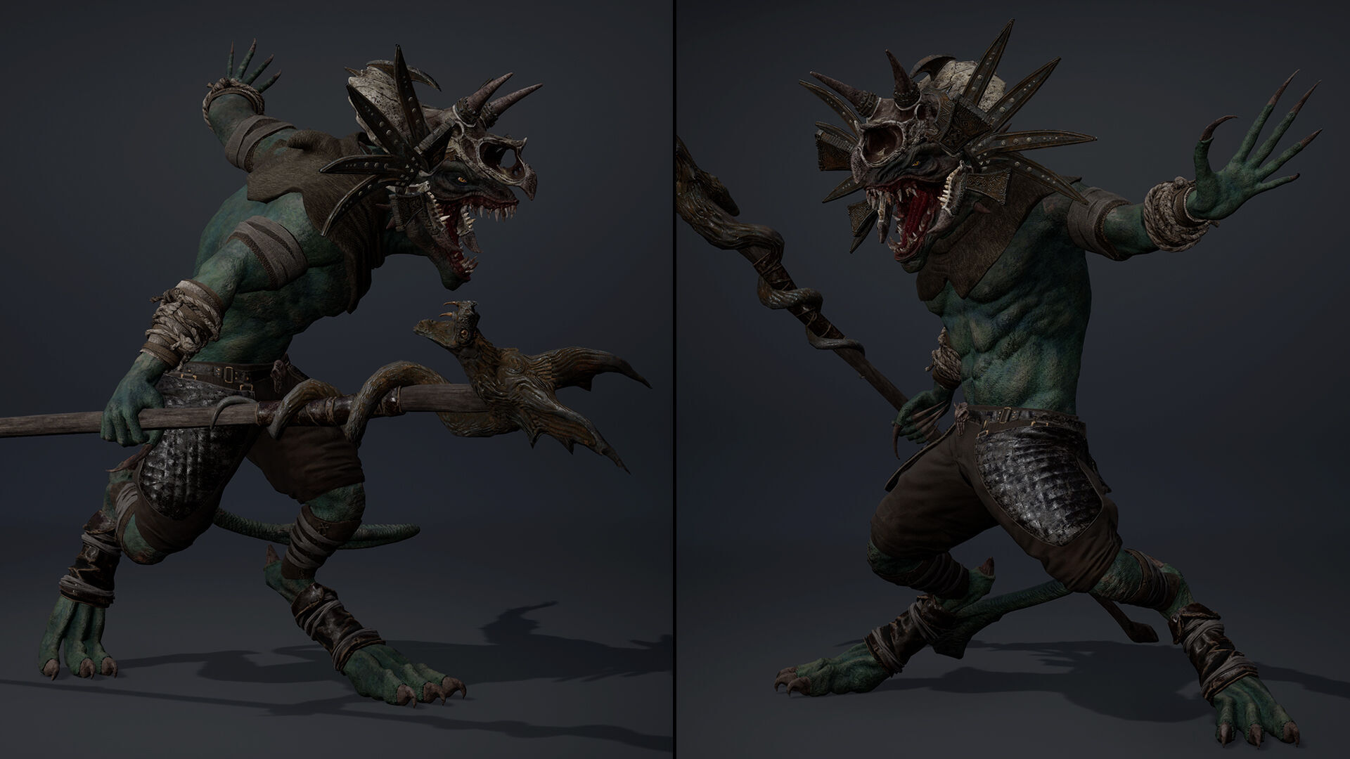 Mist Mage Arm1 Butal Low-poly 3D model_6