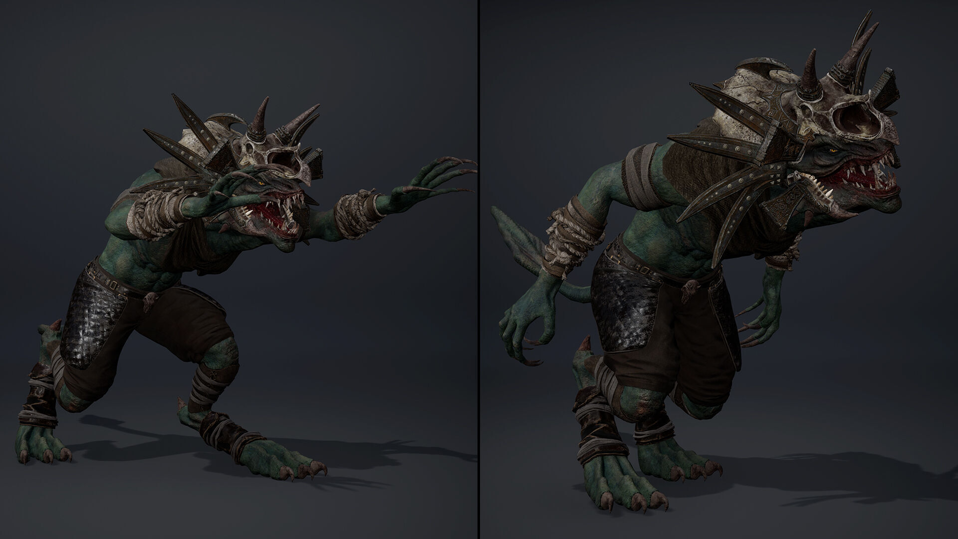 Mist Mage Arm1 Butal Low-poly 3D model_19