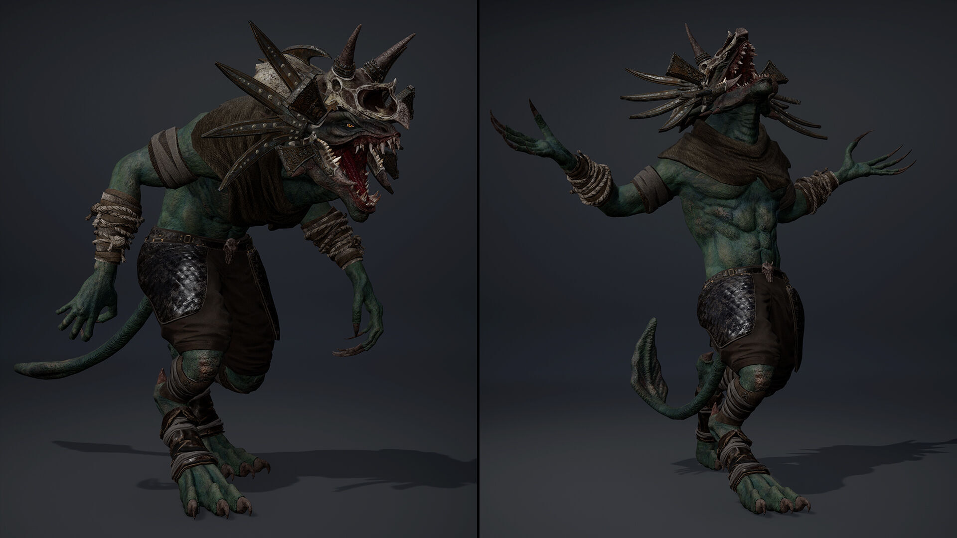 Mist Mage Arm1 Butal Low-poly 3D model_18