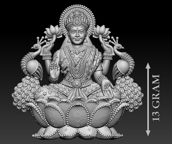 Laxmi Mata 3D print model 3D print model