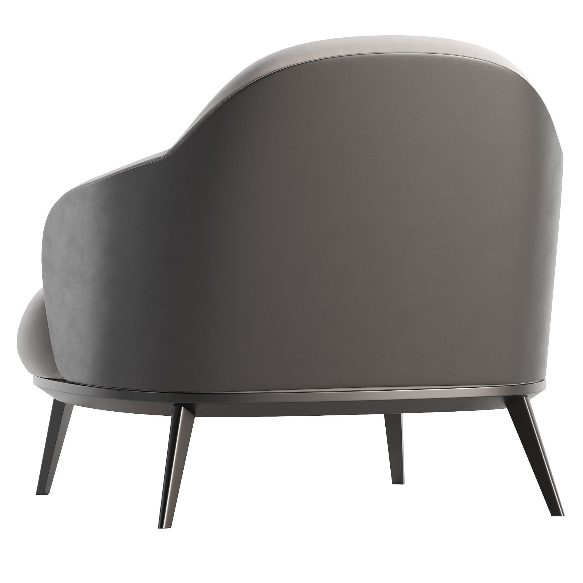 Minotti LESLIE ARMCHAIR 3D model_2