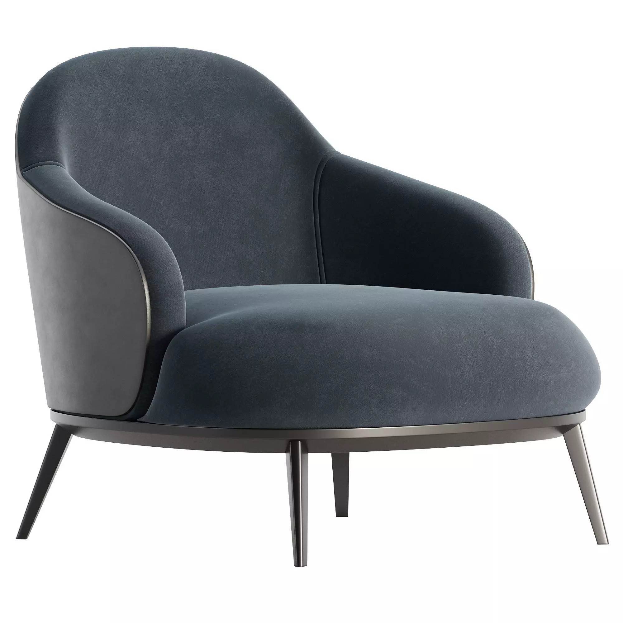Minotti LESLIE ARMCHAIR 3D model_0