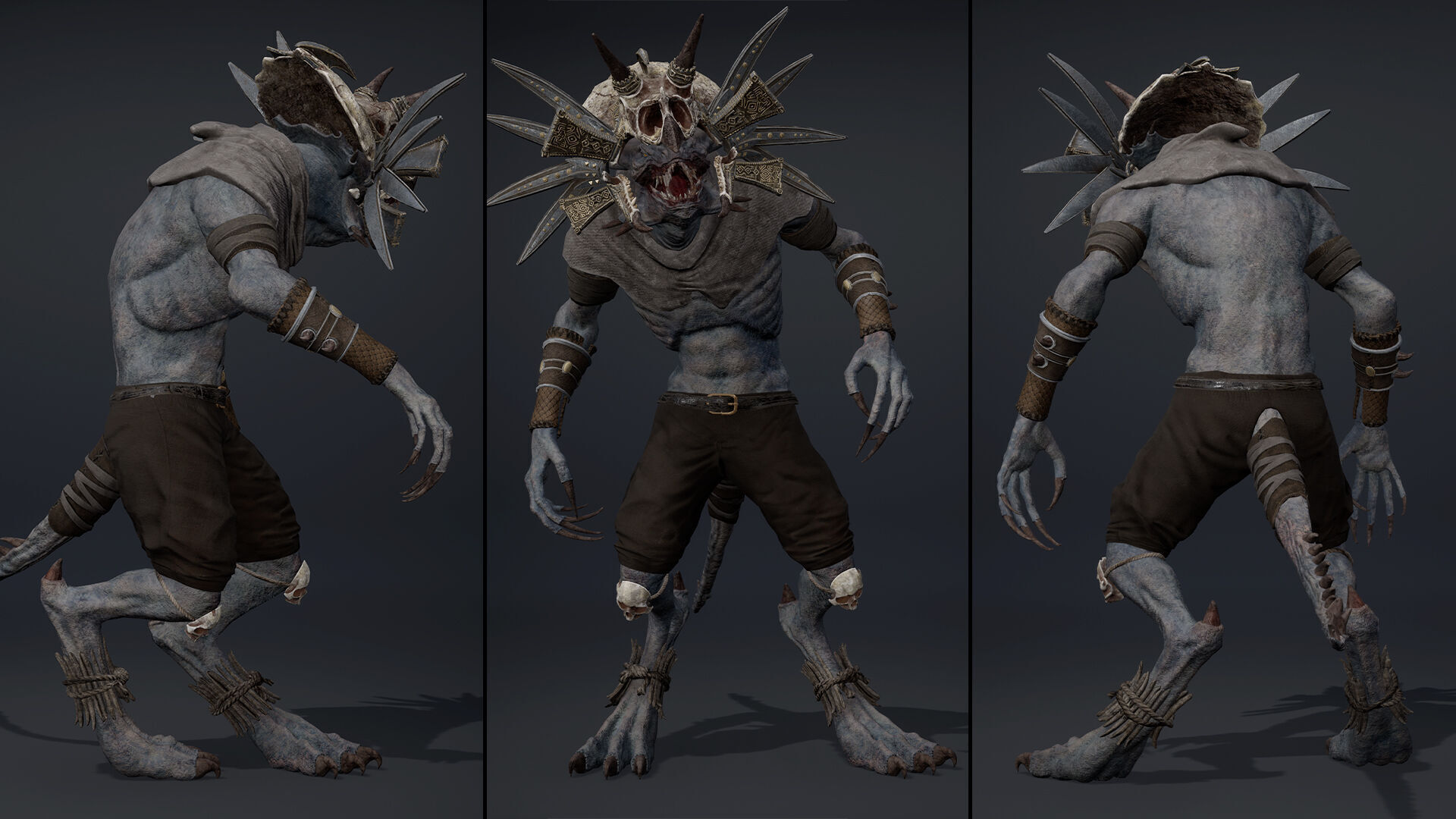 Mist Mage Arm1 Low-poly 3D model_11