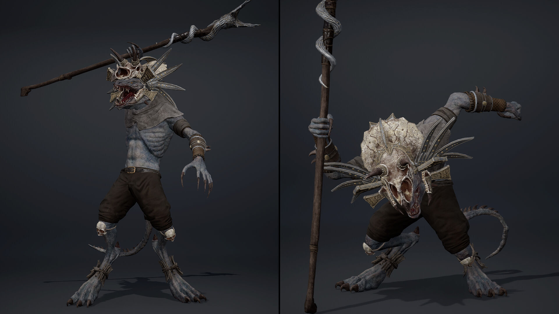 Mist Mage Arm1 Low-poly 3D model_8