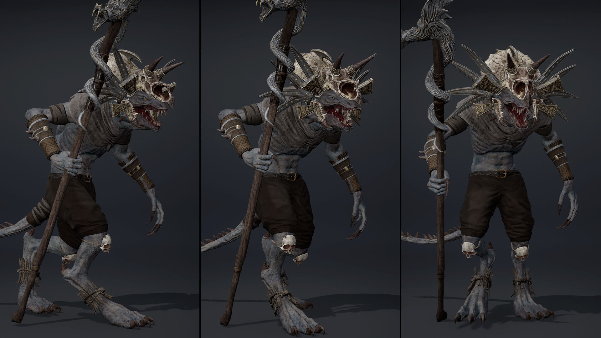 Mist Mage Arm1 Low-poly 3D model_15