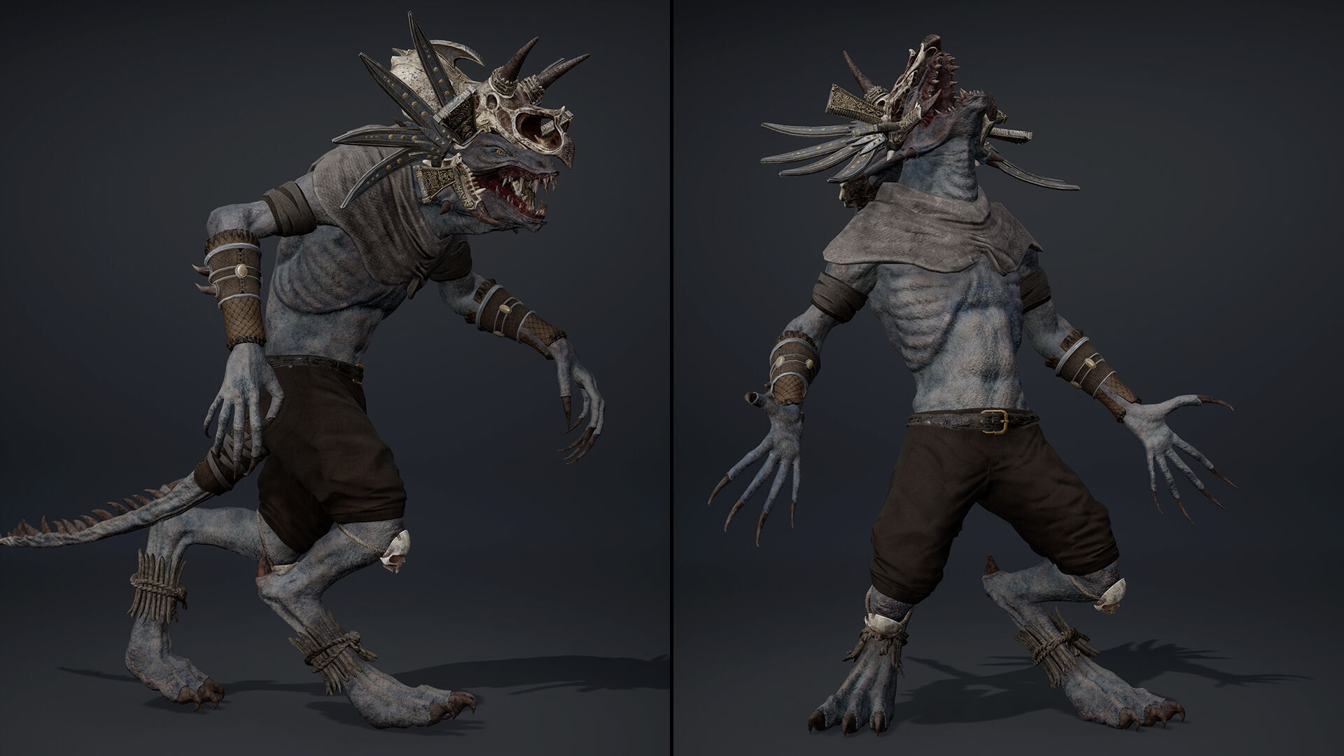 Mist Mage Arm1 Low-poly 3D model_24