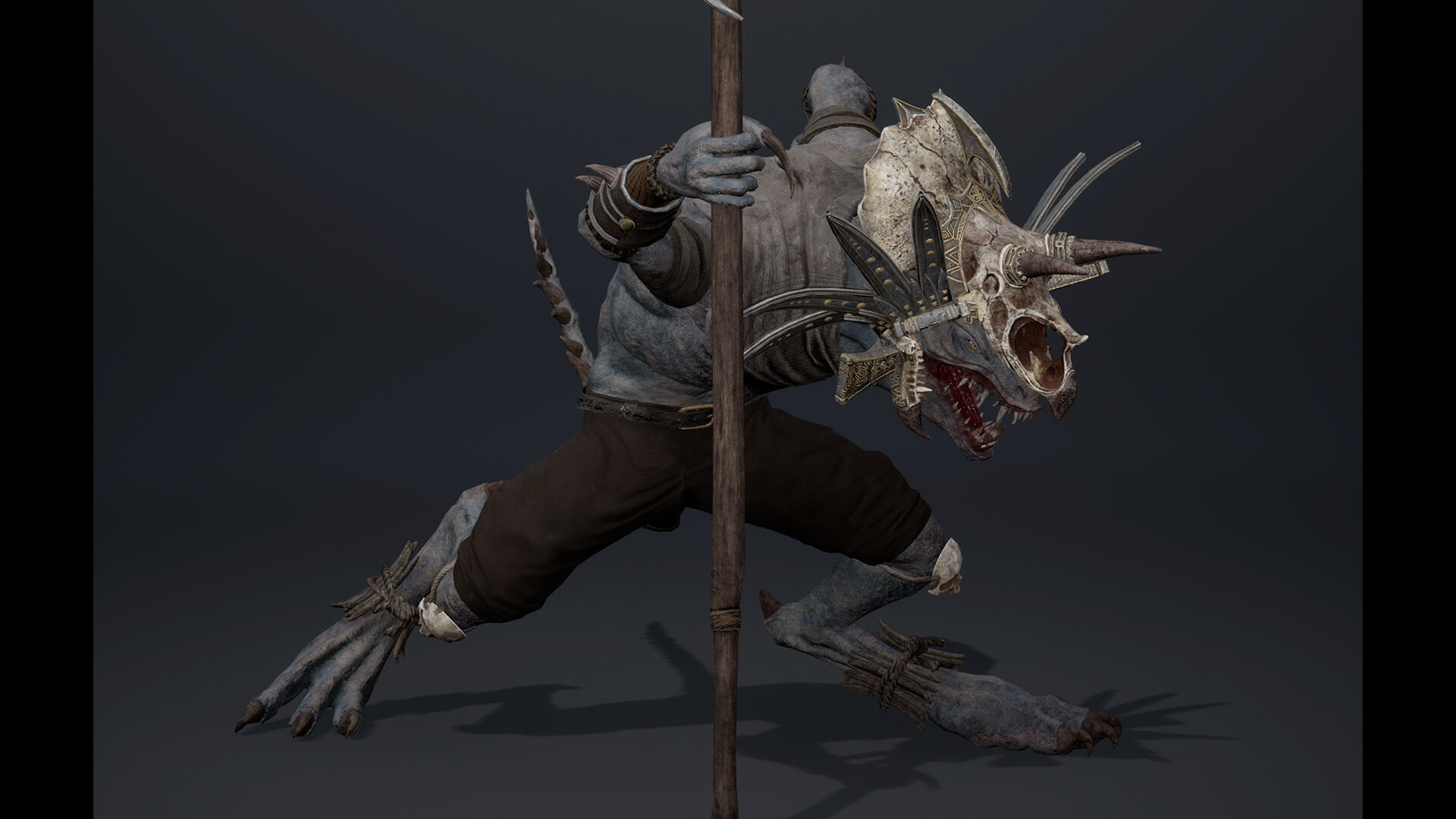 Mist Mage Arm1 Low-poly 3D model_23