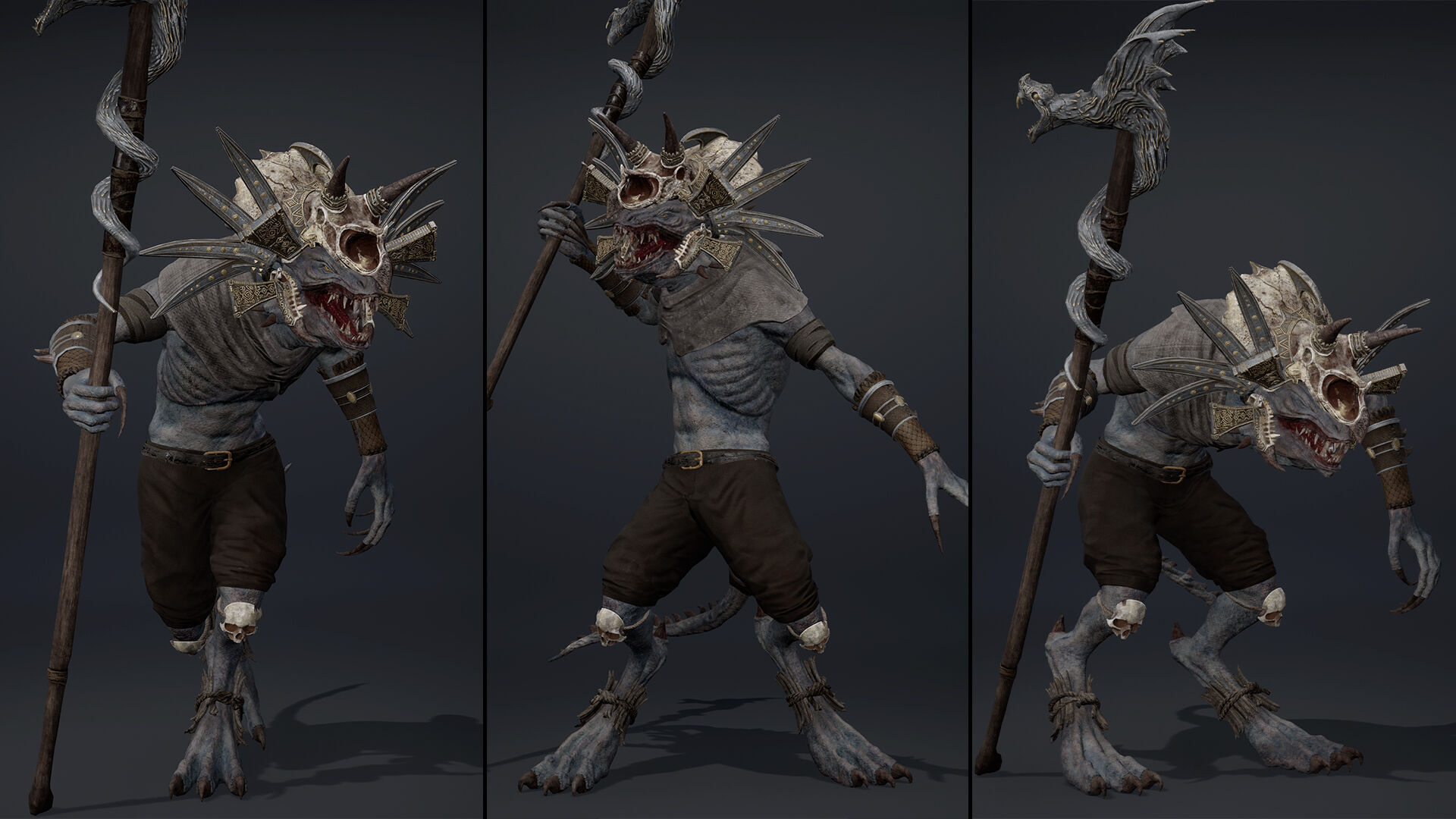 Mist Mage Arm1 Low-poly 3D model_14