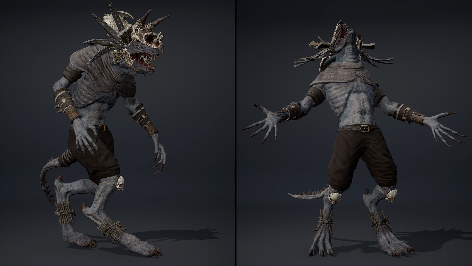 Mist Mage Arm1 Low-poly 3D model_9