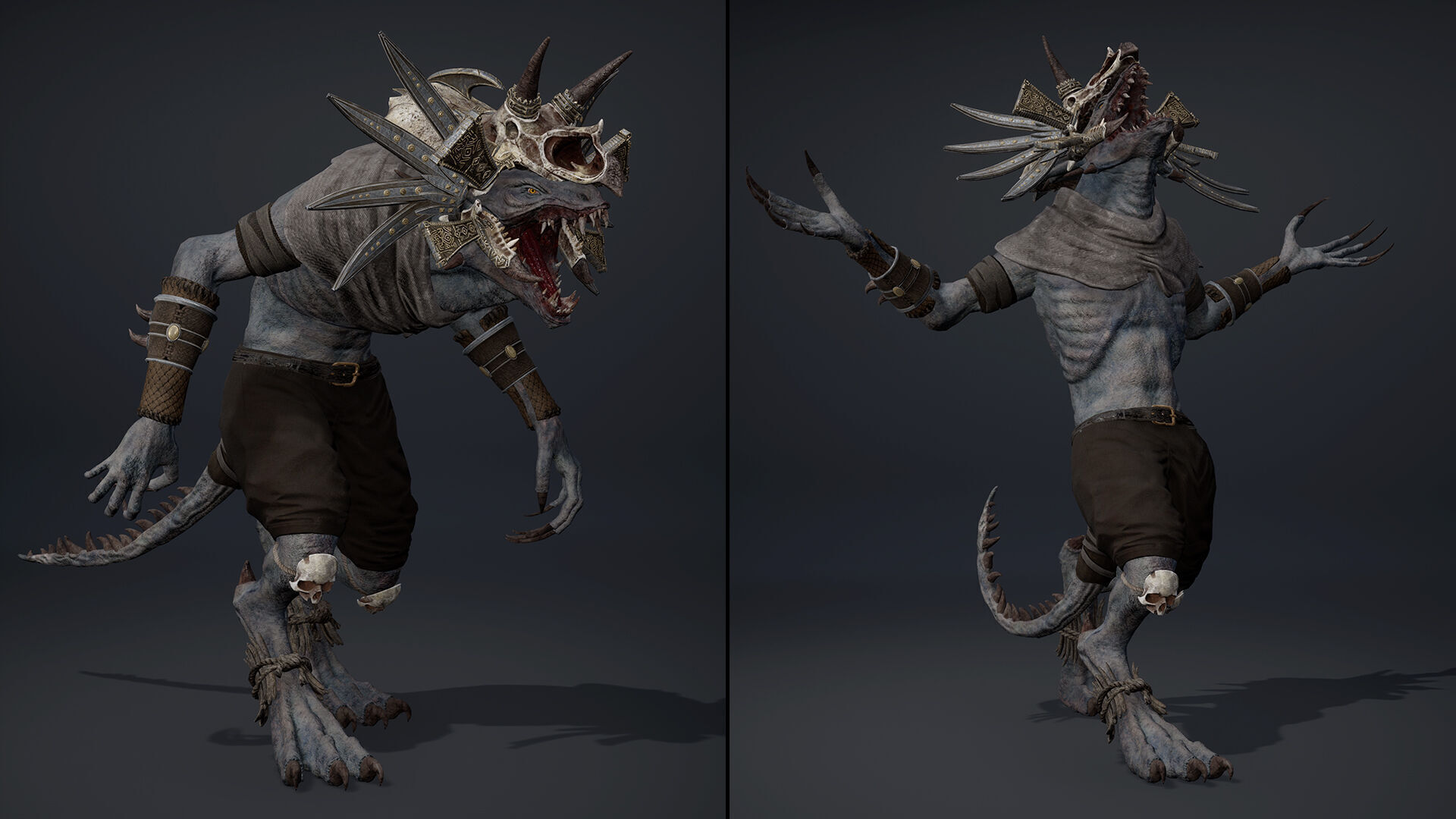 Mist Mage Arm1 Low-poly 3D model_19