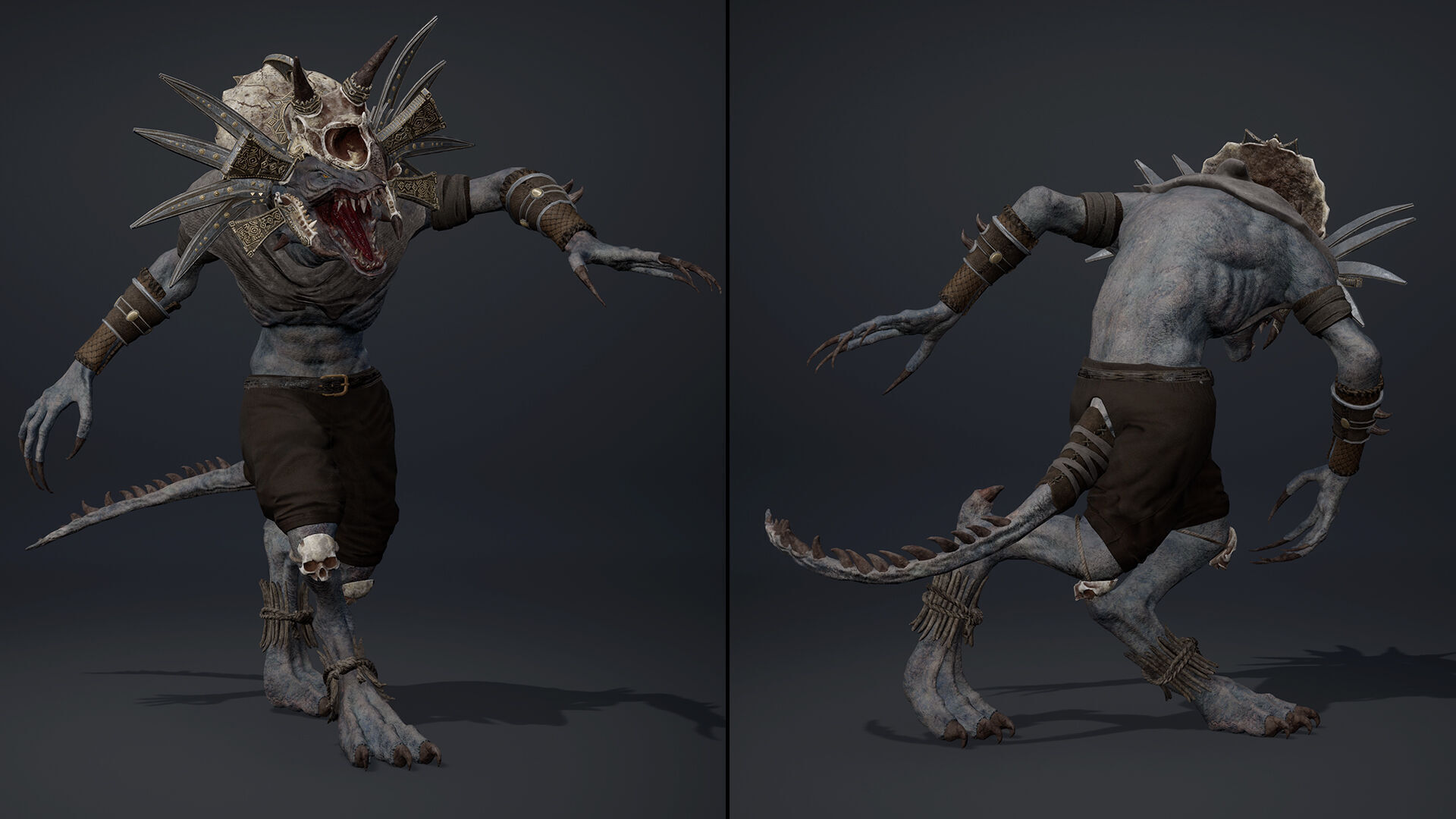 Mist Mage Arm1 Low-poly 3D model_18