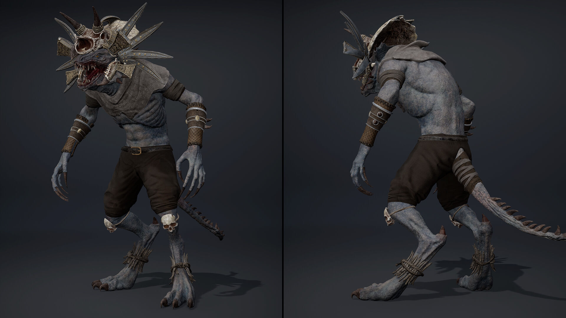 Mist Mage Arm1 Low-poly 3D model_21