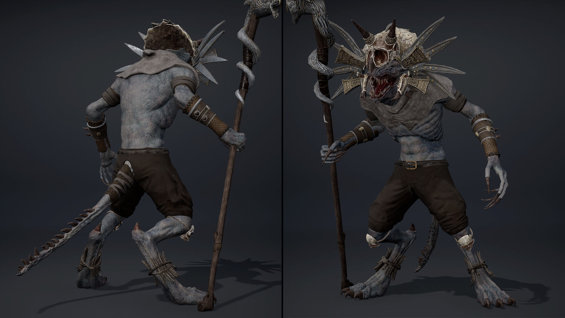 Mist Mage Arm1 Low-poly 3D model_22