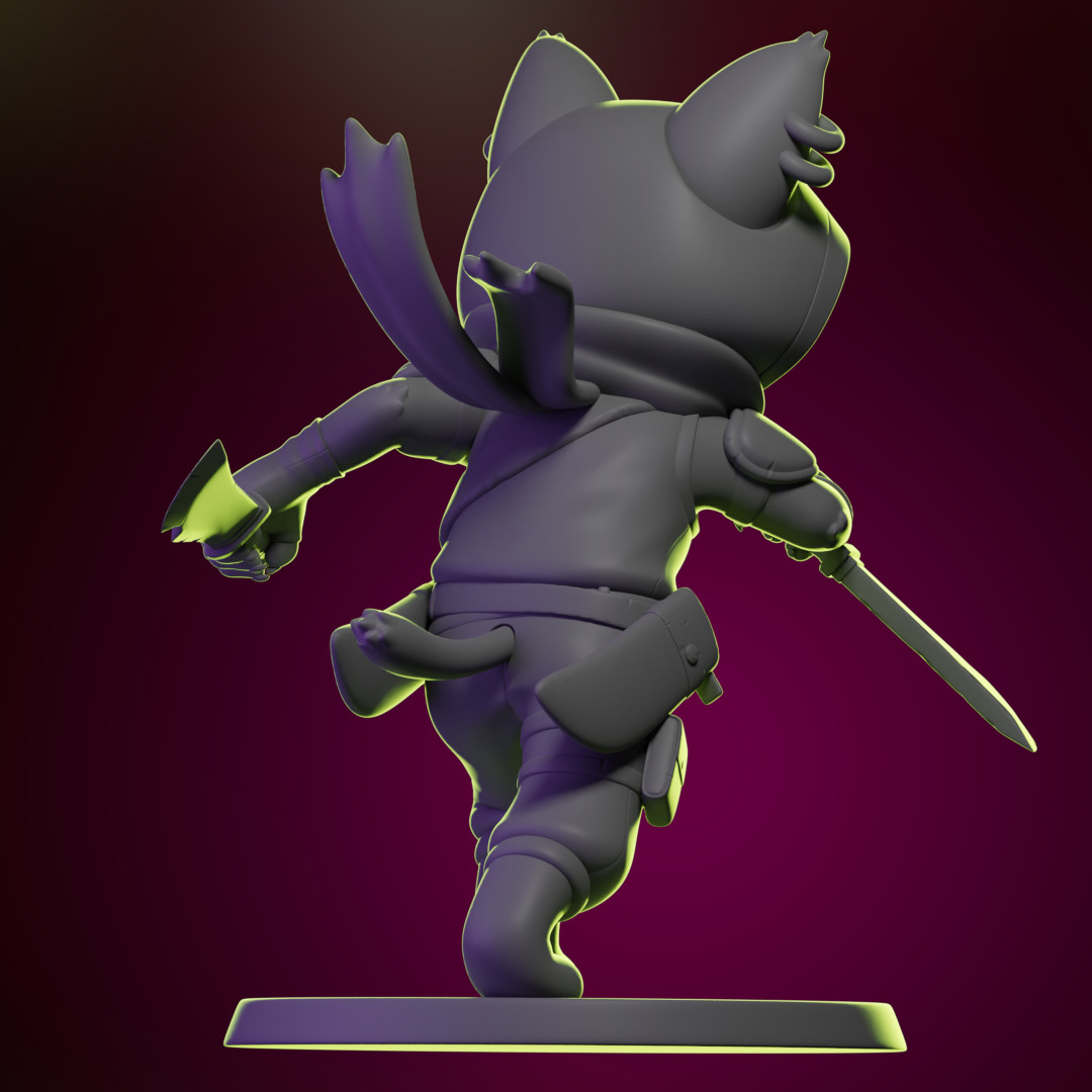 Catventures - Heroes of the paw 3D print model_7