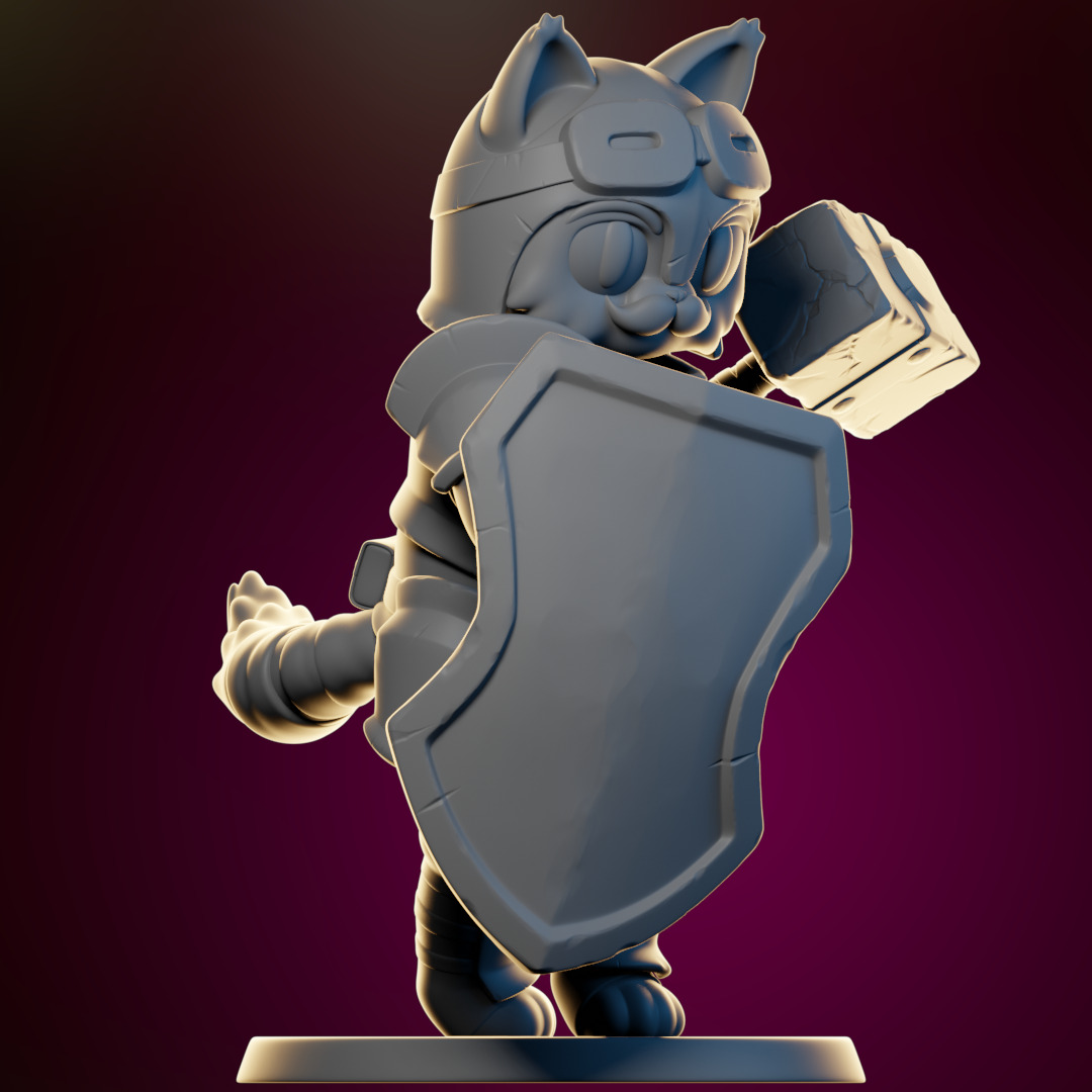 Catventures - Heroes of the paw 3D print model_29