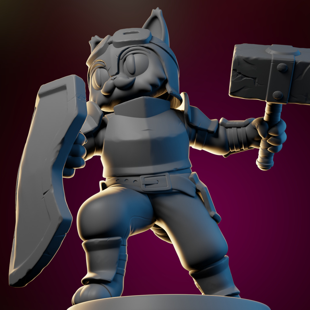 Catventures - Heroes of the paw 3D print model_26