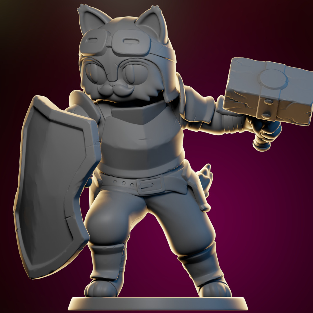 Catventures - Heroes of the paw 3D print model_24