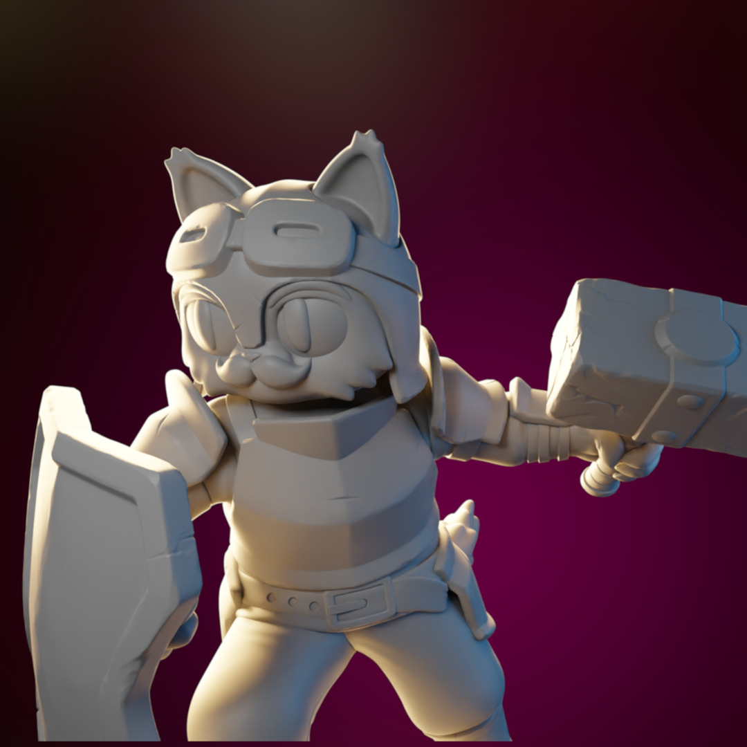 Catventures - Heroes of the paw 3D print model_22