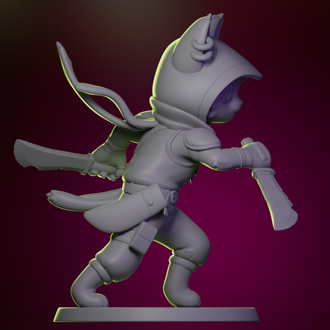 Catventures - Heroes of the paw 3D print model_4