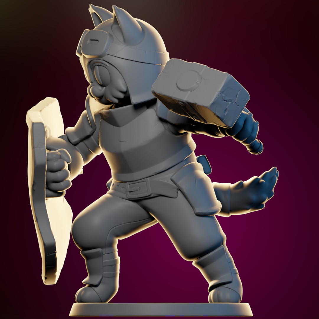 Catventures - Heroes of the paw 3D print model_32
