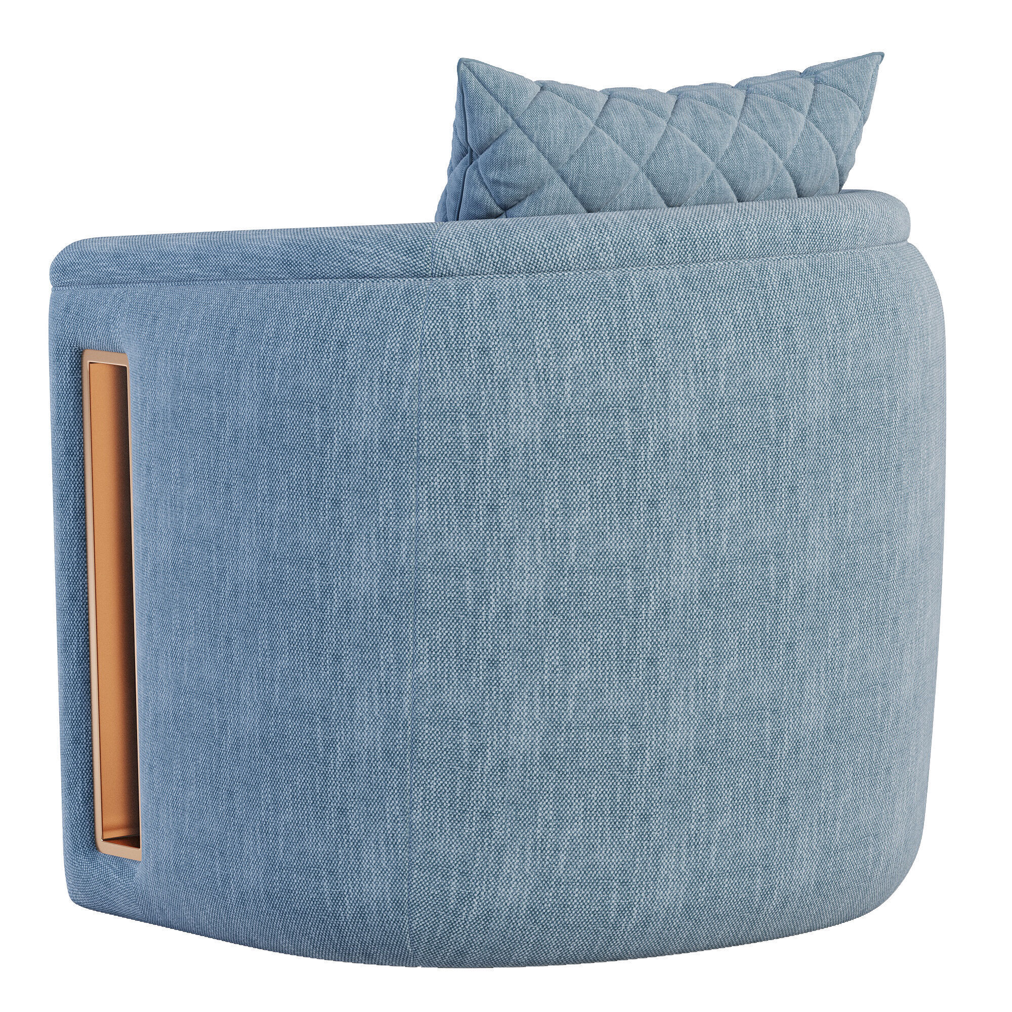 Rachele armchair 3D model_1