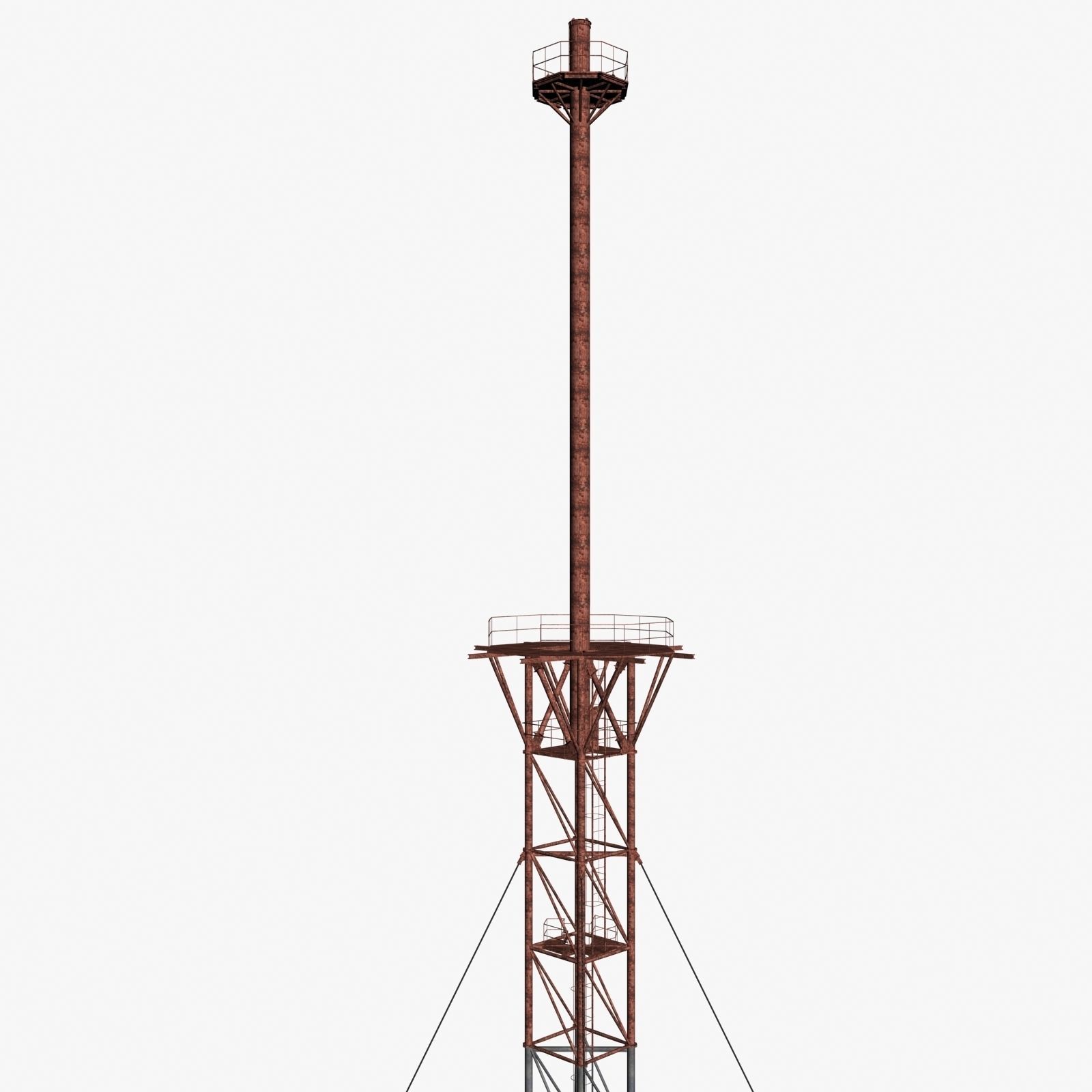 Communication Mast 3D model