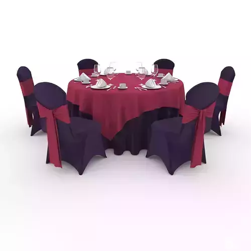Banquet Table and Chair 64